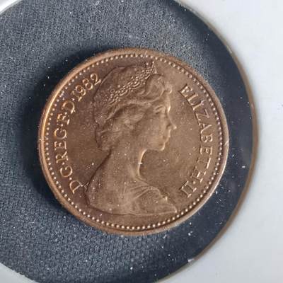 沼泽如烟--第1001场 - 英国1982年半便士