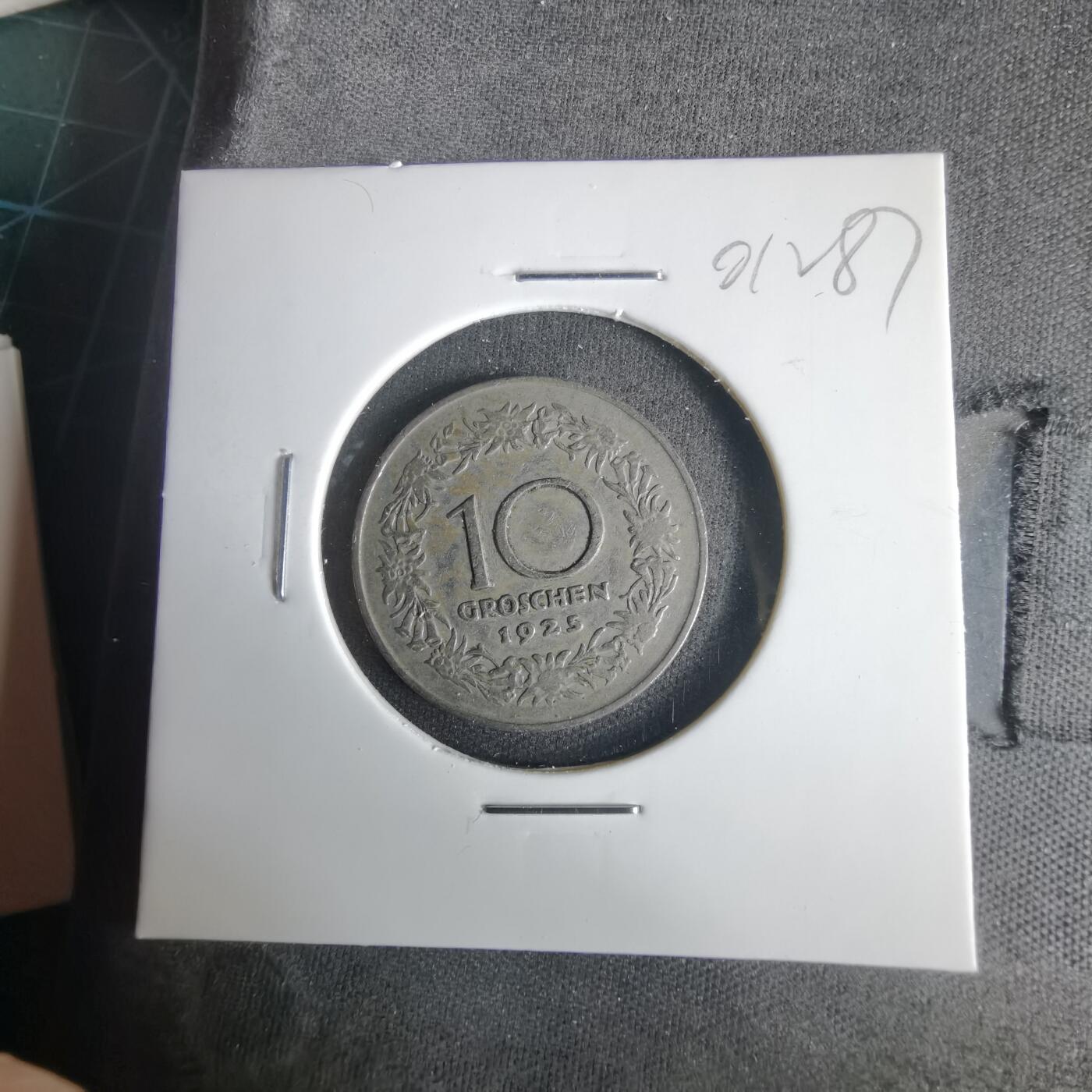 沼泽如烟--第1001场 奥地利1925年10格罗申