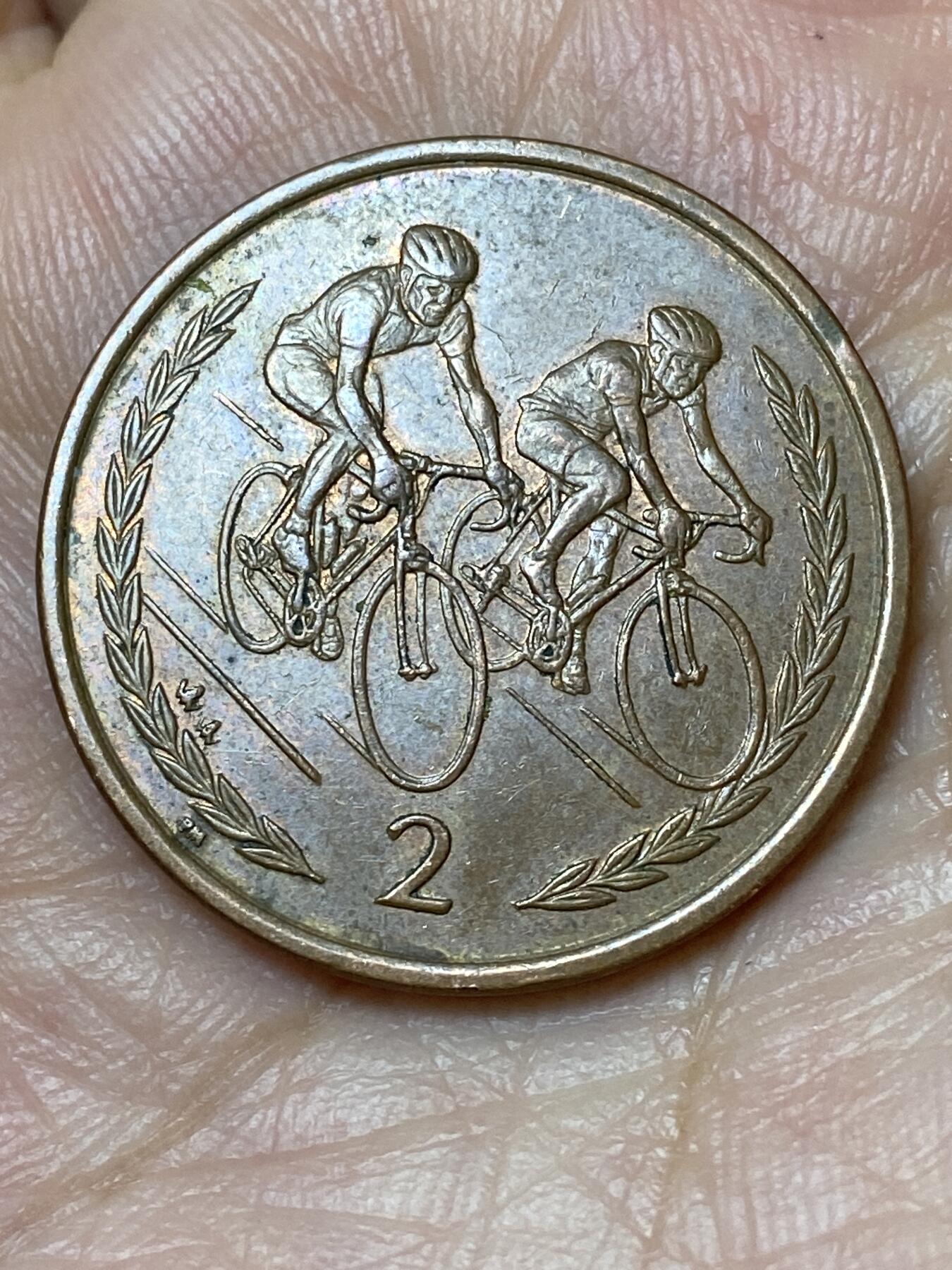 2026年第三十场(总第一百九十九场）英国一线回流散币特拍第二场(免佣金) 英属马恩岛🇮🇲1999年2便士(伊丽莎白二世老年第一套)