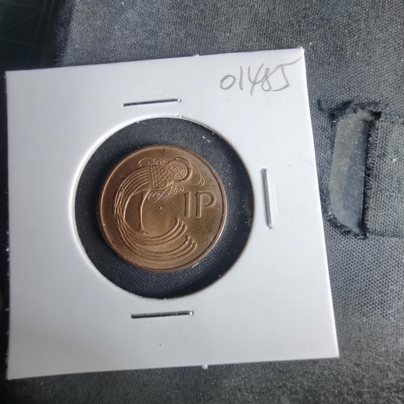 沼泽如烟--第1001场 爱尔兰1971年1便士