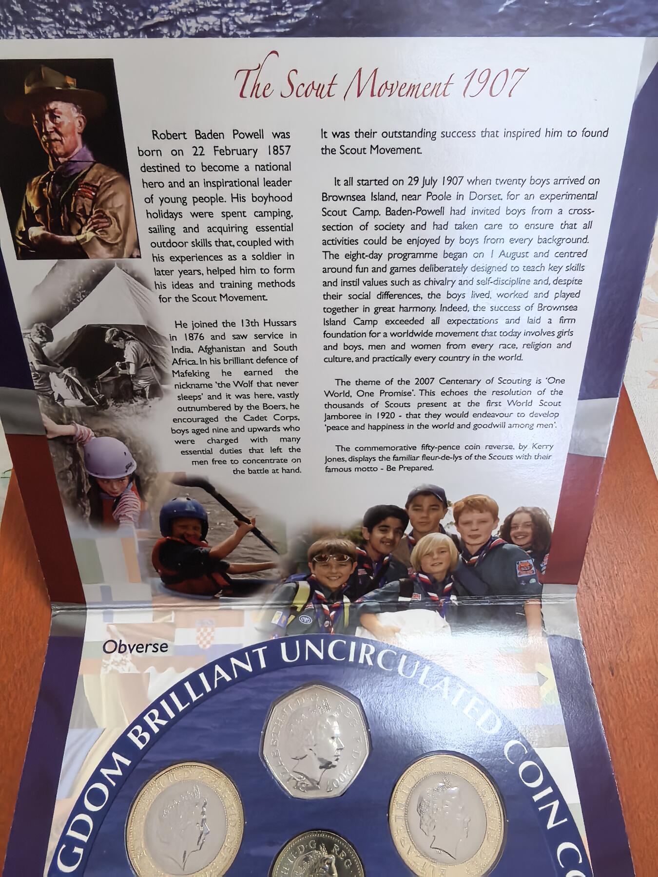 长老汇马年精选第二场拍卖 2007英国9枚套币，卡装