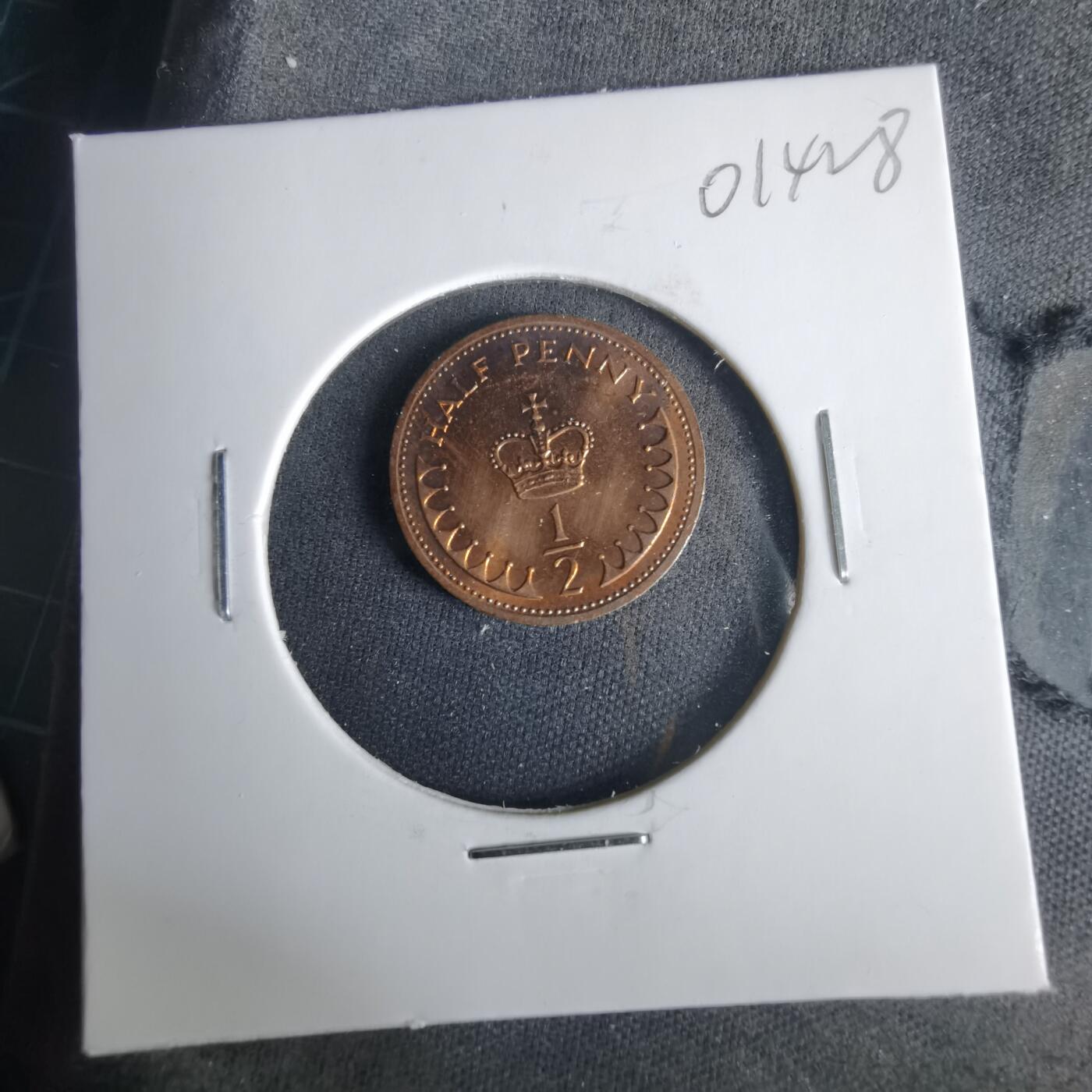 沼泽如烟--第1001场 英国1982年半便士