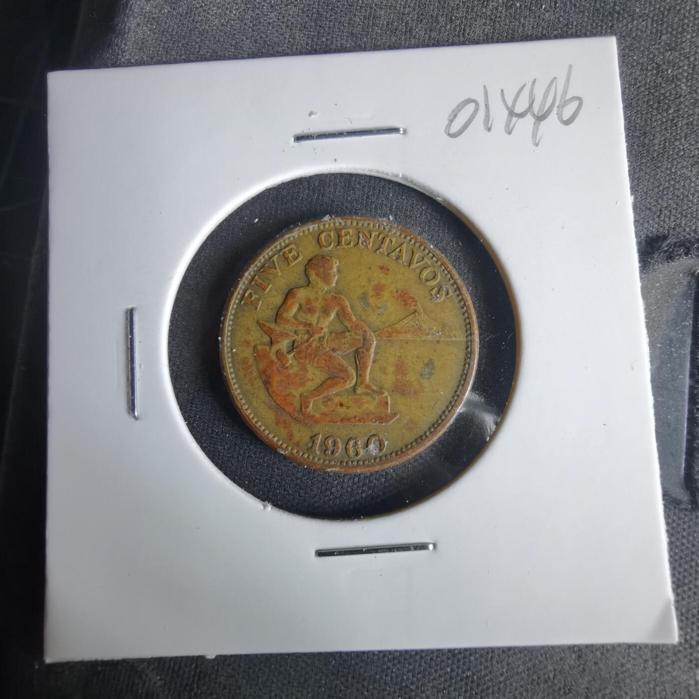 沼泽如烟--第1001场 菲律宾1960年五分