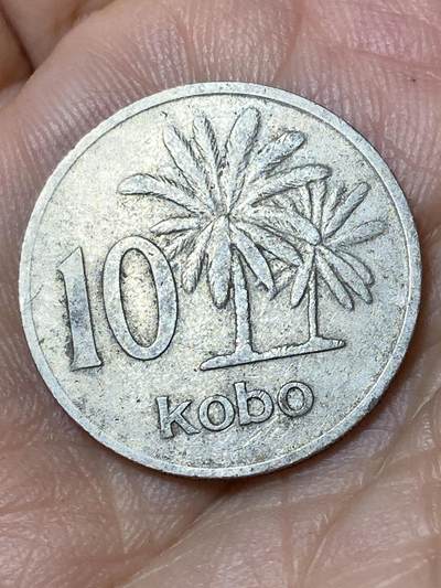 2026年第三十场(总第一百九十九场）英国一线回流散币特拍第二场(免佣金) - 尼日利亚🇳🇬1974年10考包(独立后首套流通硬币)