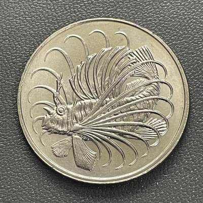 回流0218 新春快乐，马年大吉！ - 全新 新加坡1982年50分 狮子鱼