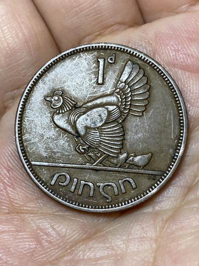 2026年第三十场(总第一百九十九场）英国一线回流散币特拍第二场(免佣金) - 爱尔兰🇮🇪1946年1便士(共和国时期第一套)