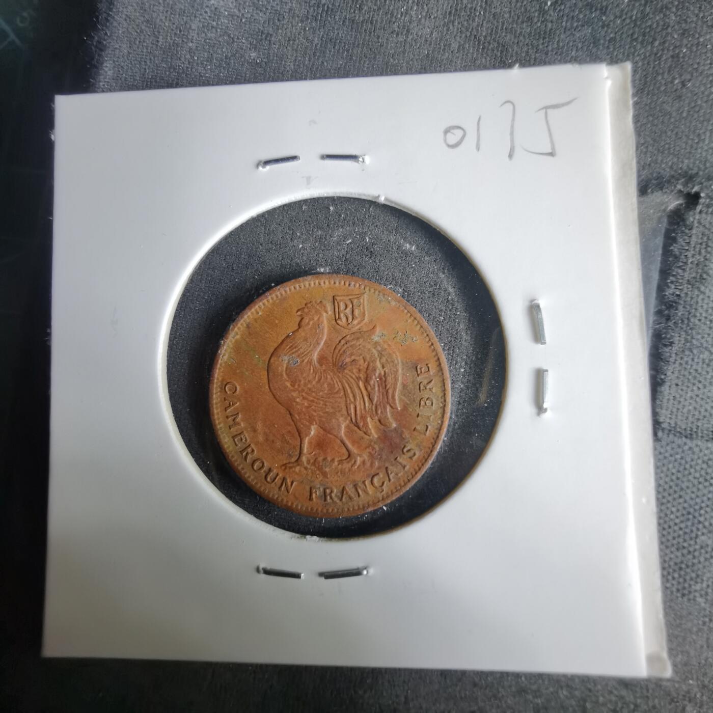 沼泽如烟--第1001场 法属喀麦隆1943年50分