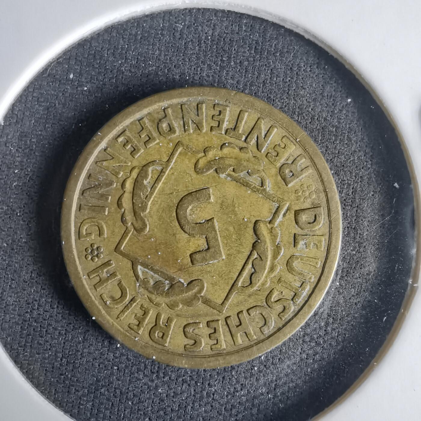 沼泽如烟--第1001场 德国1924年5芬尼