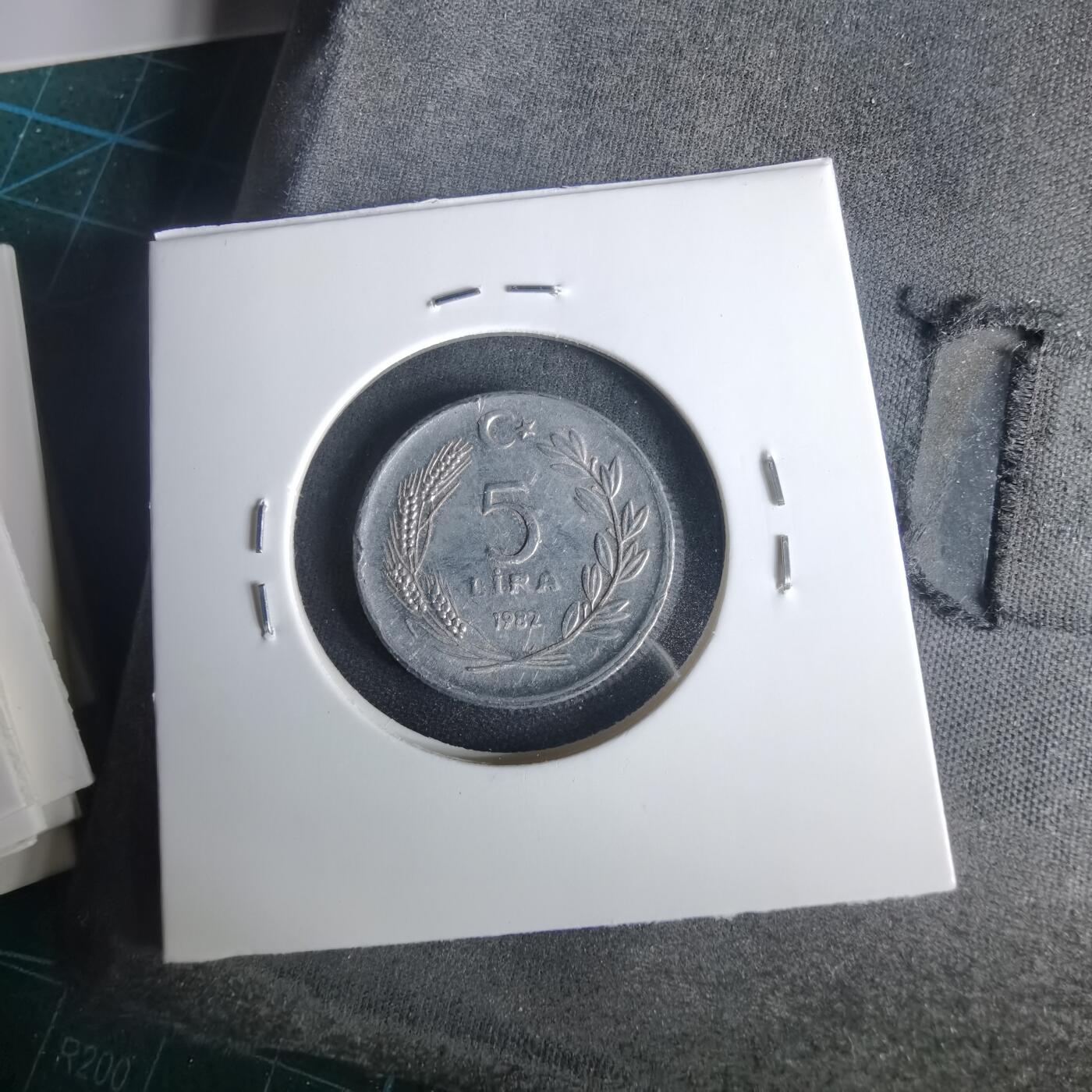 沼泽如烟--第1001场 土耳其1982年5里拉