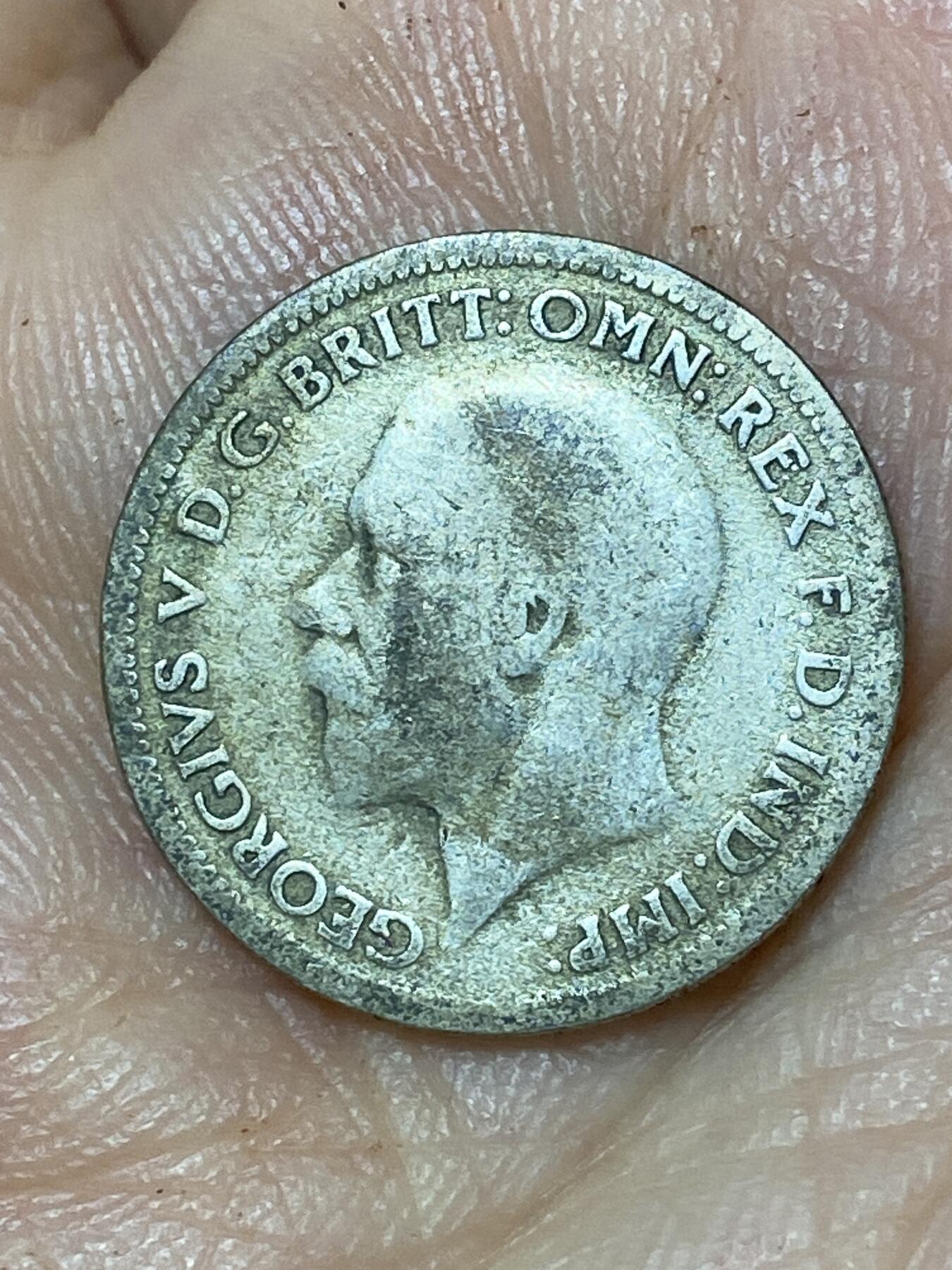 2026年第三十场(总第一百九十九场）英国一线回流散币特拍第二场(免佣金) 英国🇬🇧1933年6便士银币(乔治五世第五版，500银)