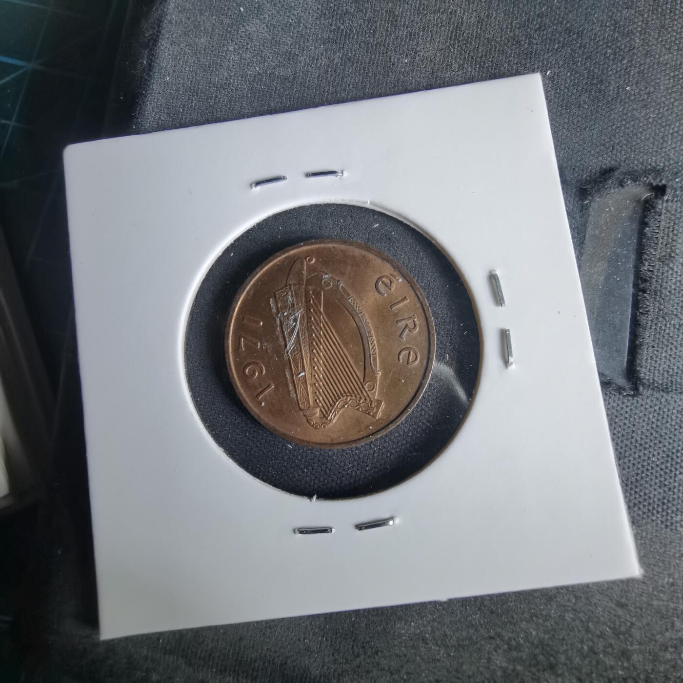 沼泽如烟--第1001场 爱尔兰1971年1便士