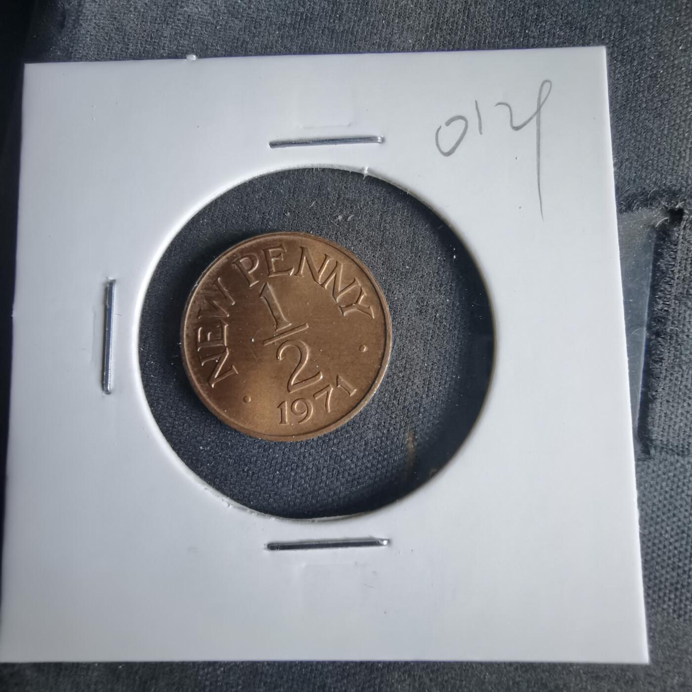 沼泽如烟--第1001场 根西1971年半便士