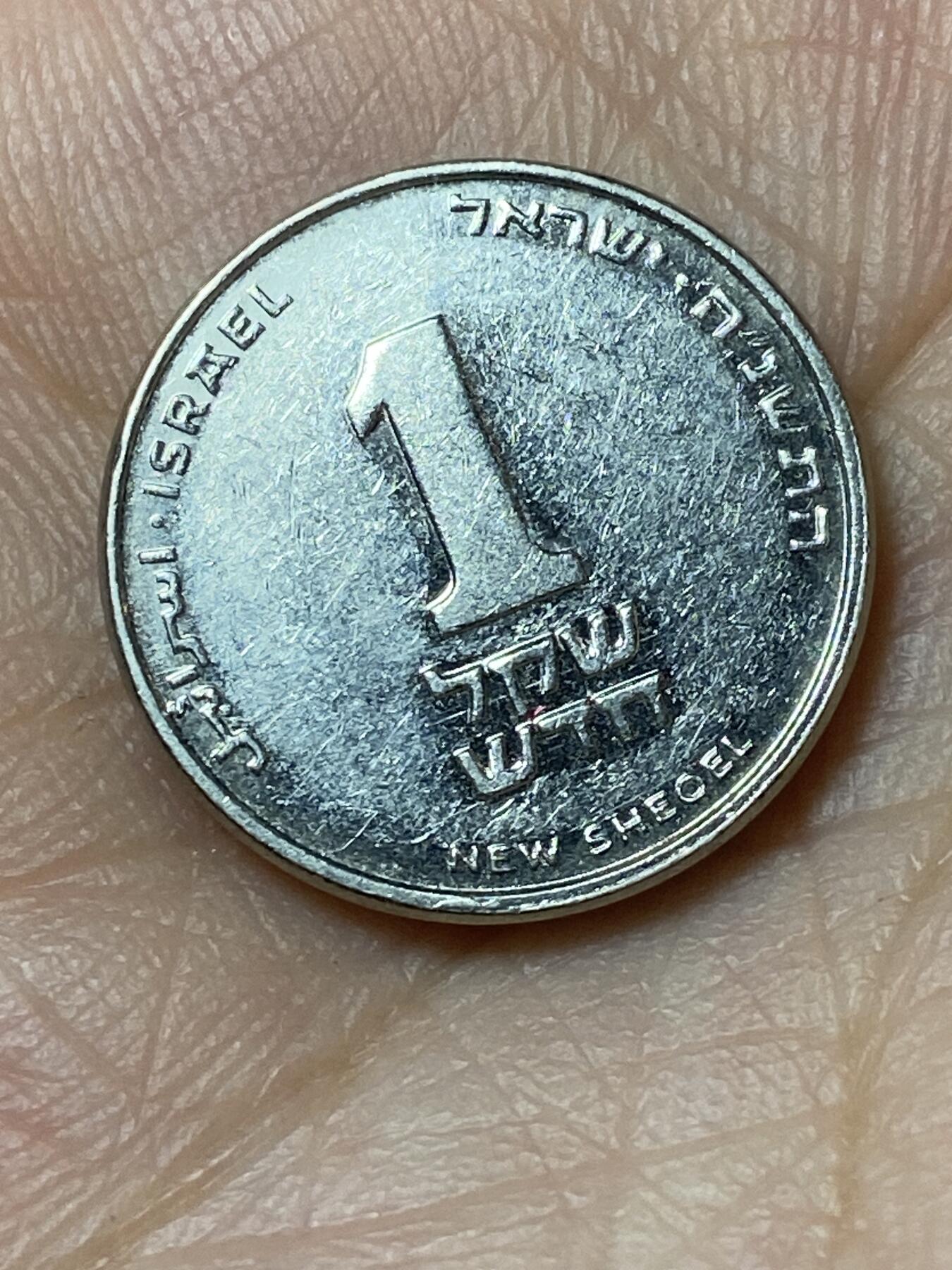 2026年第三十场(总第一百九十九场）英国一线回流散币特拍第二场(免佣金) 以色列🇮🇱1995年1谢克尔(犹太历5755年)