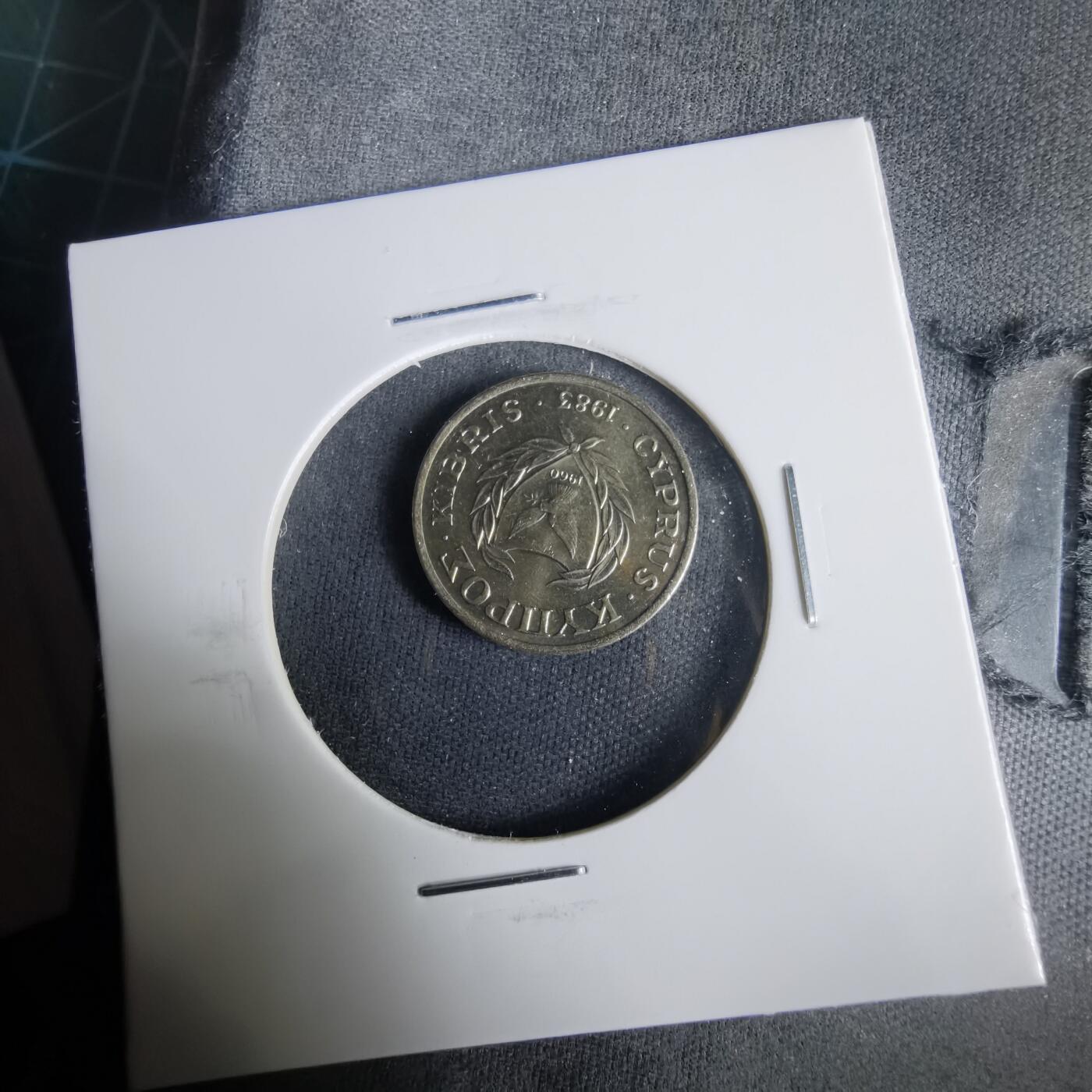 沼泽如烟--第1001场 塞浦路斯1983年1米尔