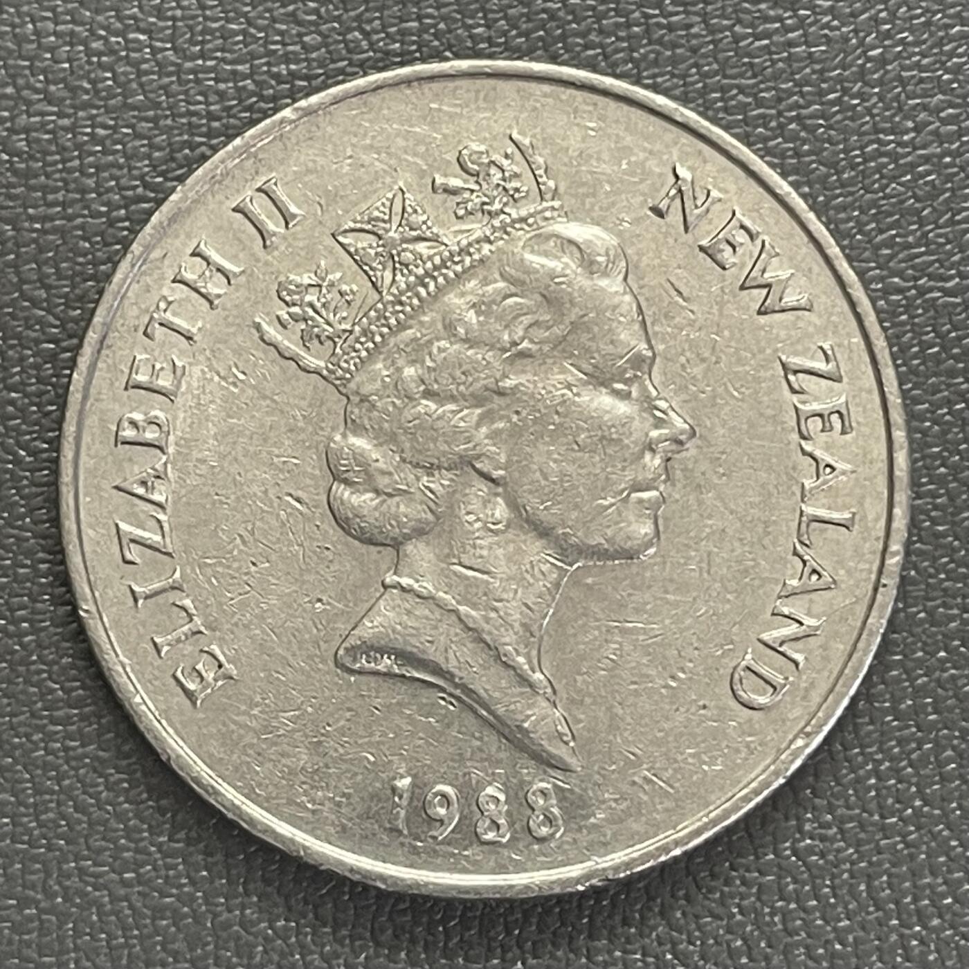 回流0218 新春快乐，马年大吉！ 新西兰1988年20分几维鸟