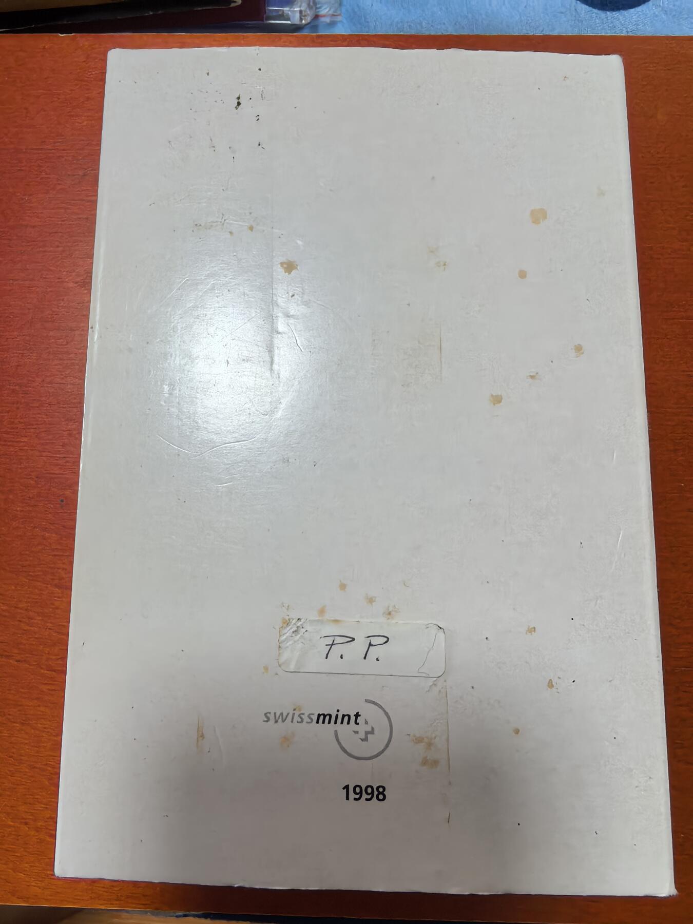 长老汇马年精选第二场拍卖 1998瑞士精制币8枚套，盒证全