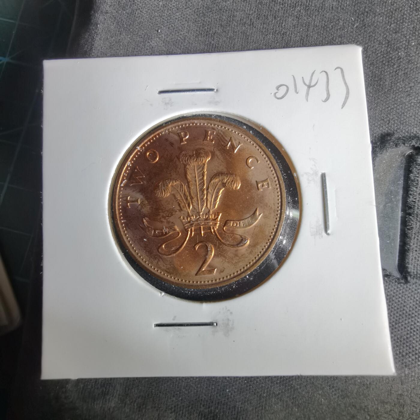 沼泽如烟--第1001场 英国1982年2便士