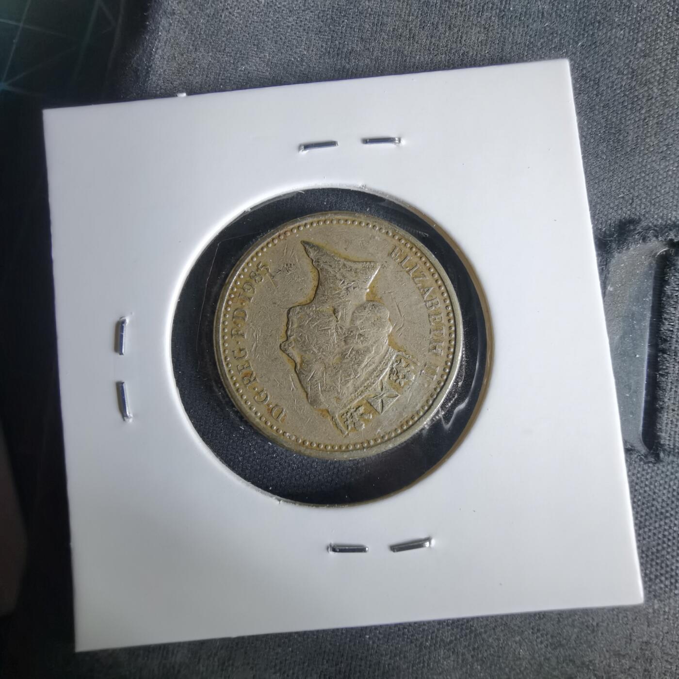 沼泽如烟--第1001场 英国1985年一元