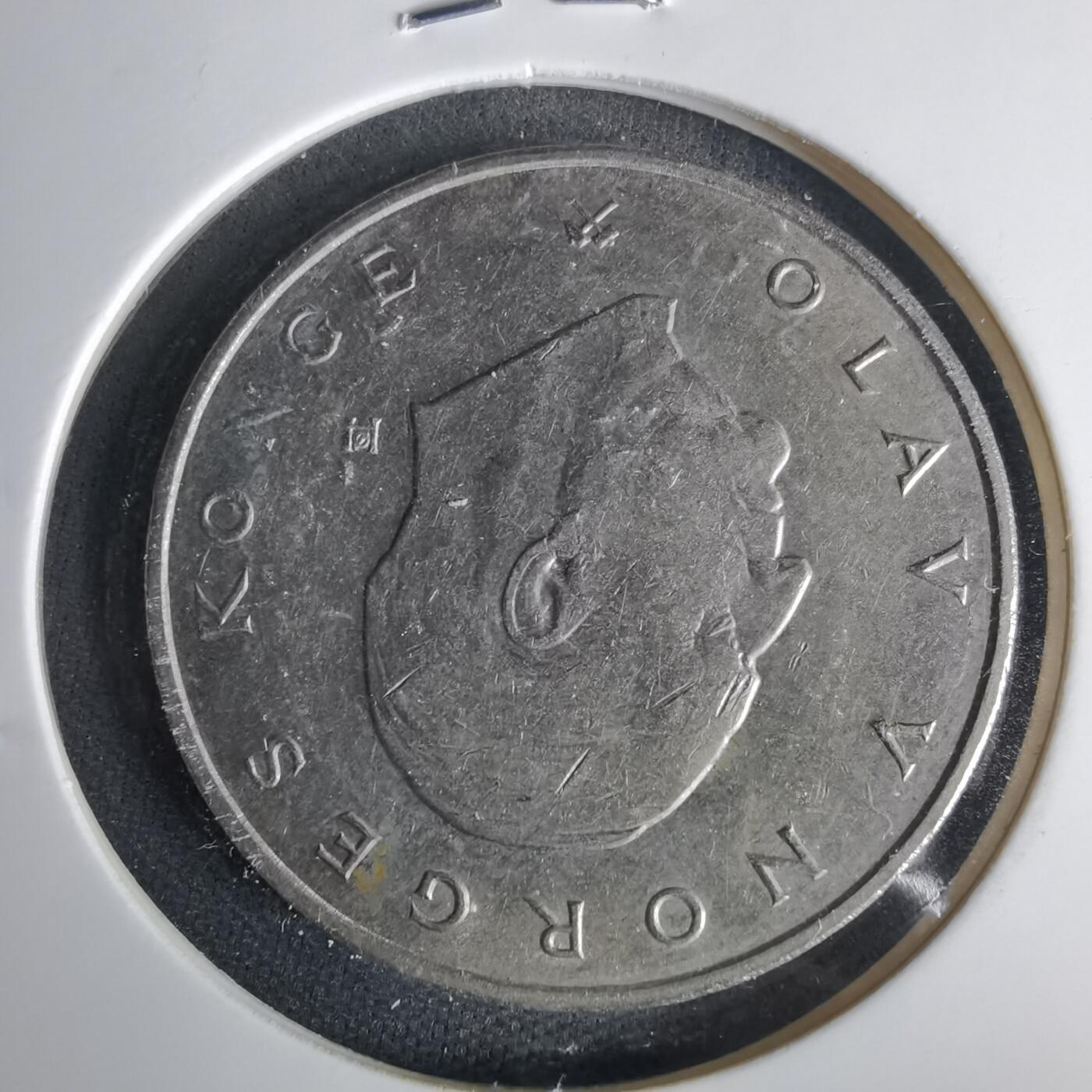 沼泽如烟--第1001场 挪威1974年5克朗