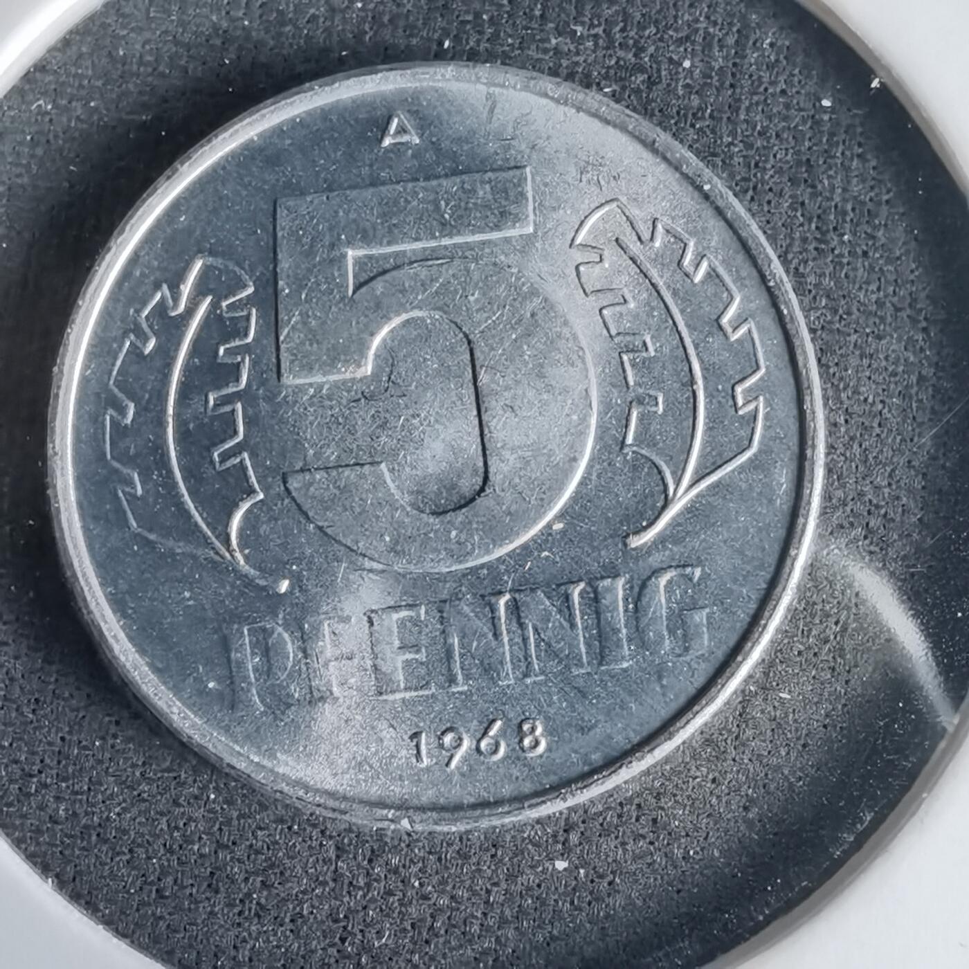 沼泽如烟--第1001场 东德1968年5芬尼