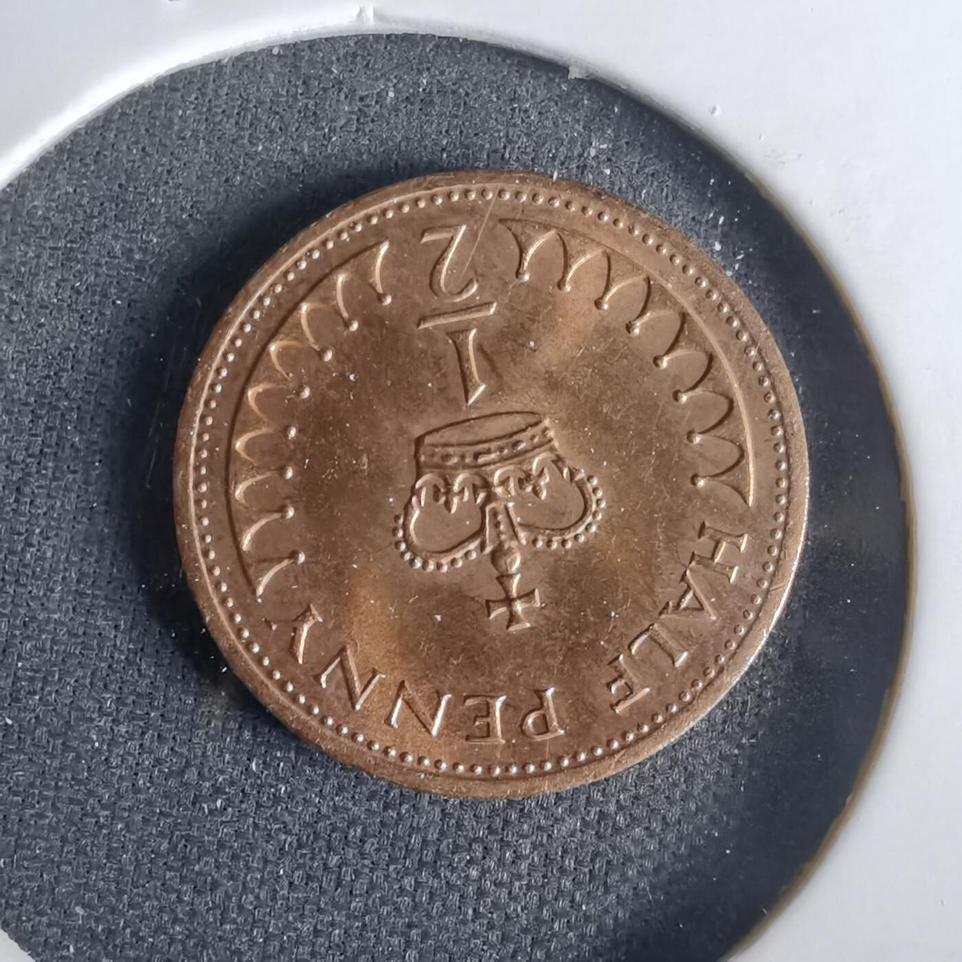 沼泽如烟--第1001场 英国1982年半便士