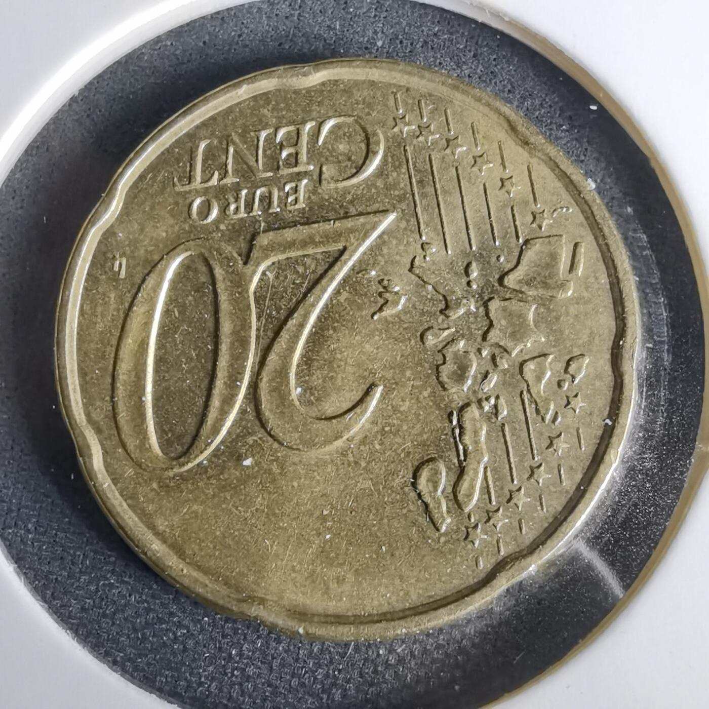 沼泽如烟--第1001场 1999年20欧分