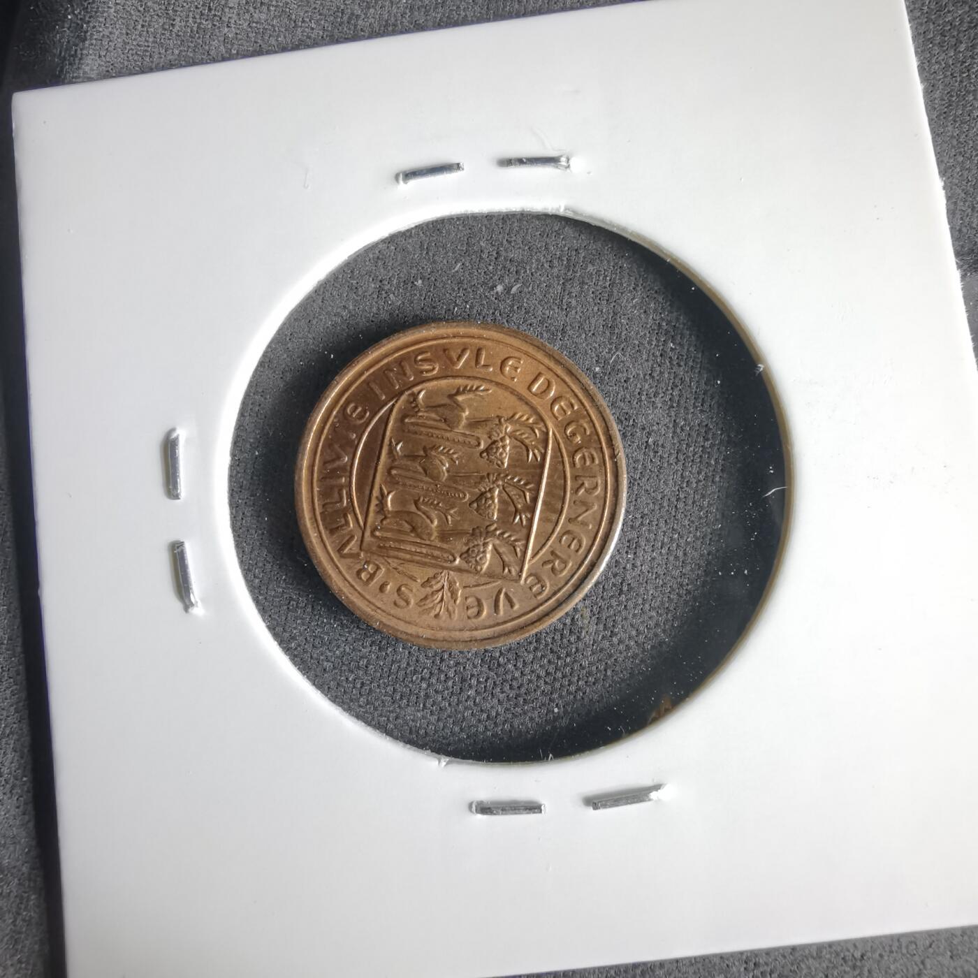 沼泽如烟--第1001场 根西1971年半便士