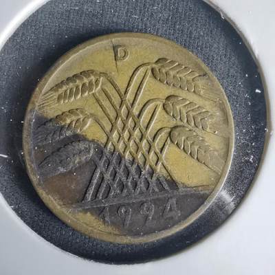 沼泽如烟--第1001场 - 德国1924年10芬尼