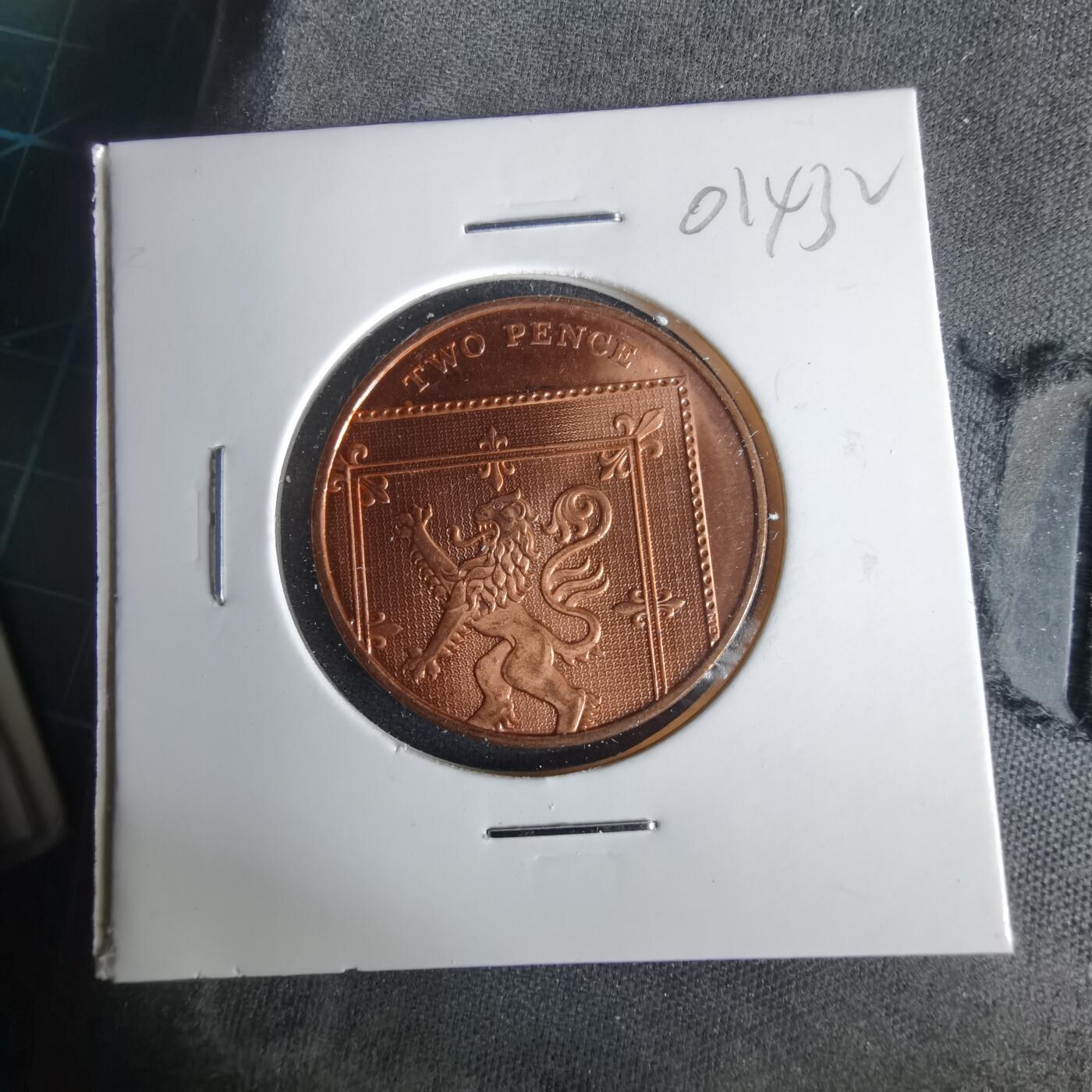 沼泽如烟--第1001场 英国2009年2便士