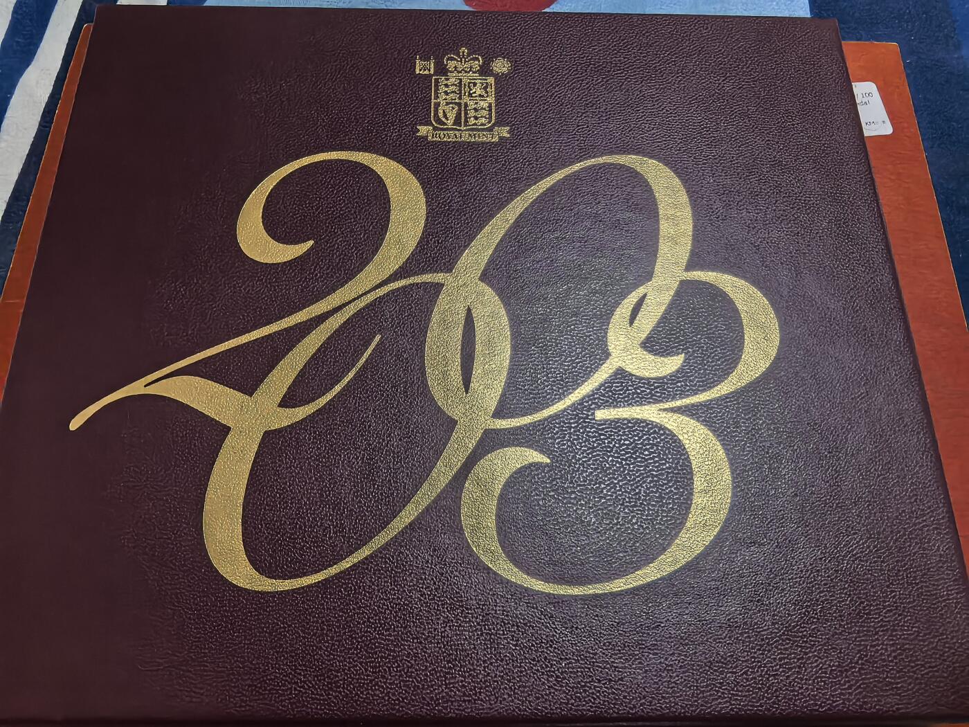 长老汇马年精选第二场拍卖 2003英国12枚标准精制套装，盒证全，含买家所有原纸，5000套