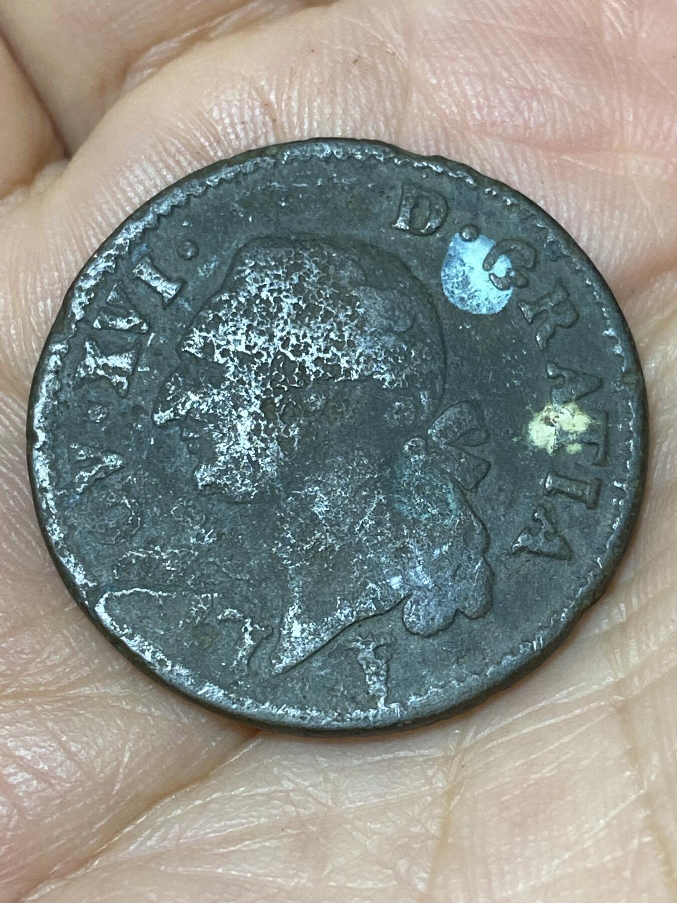 2026年第三十场(总第一百九十九场）英国一线回流散币特拍第二场(免佣金) 法国1789年1索尔(路易十六世时期，K标波尔多造)