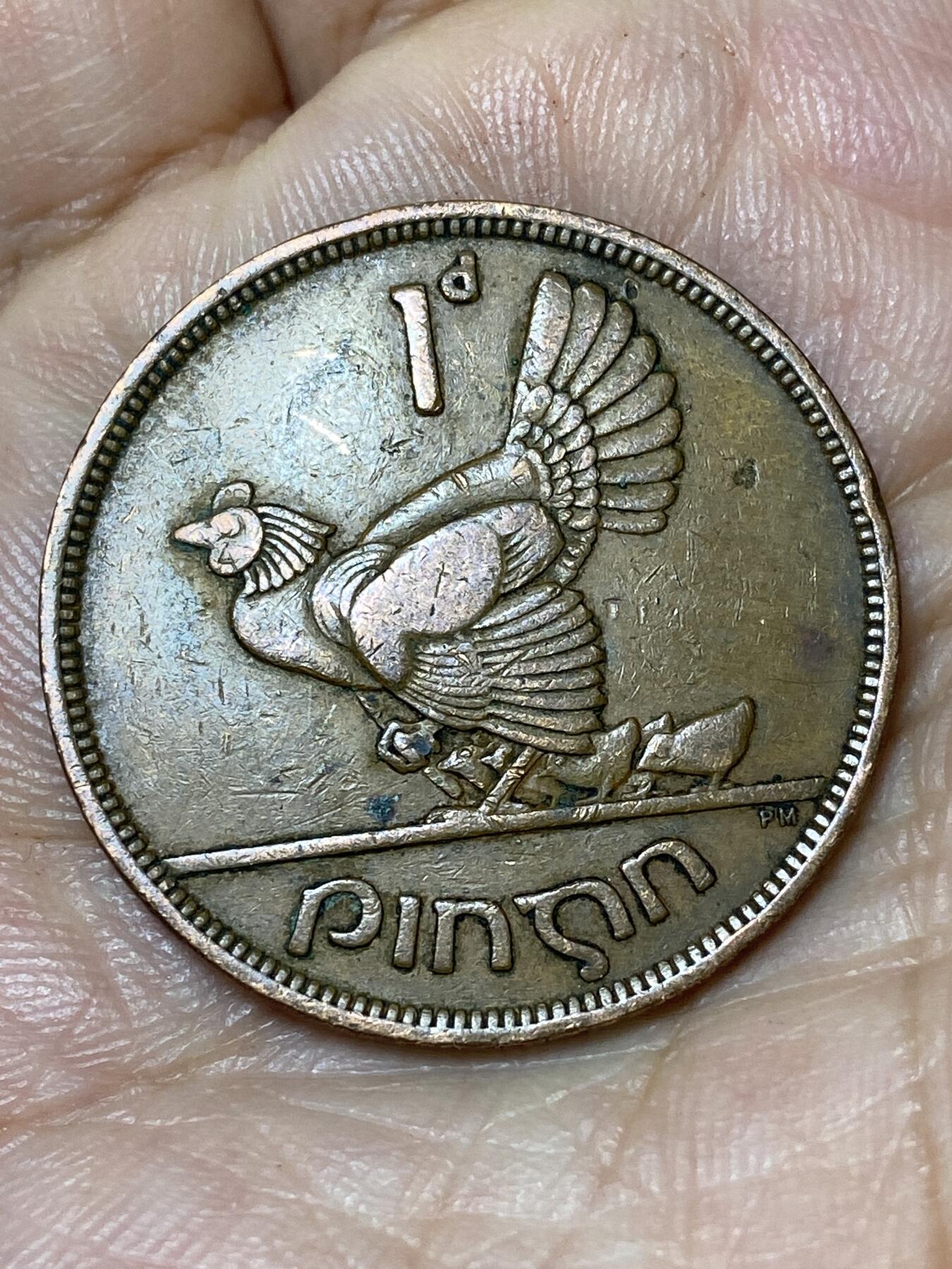 2026年第三十场(总第一百九十九场）英国一线回流散币特拍第二场(免佣金) 爱尔兰🇮🇪1942年1便士(共和国时期第一套)