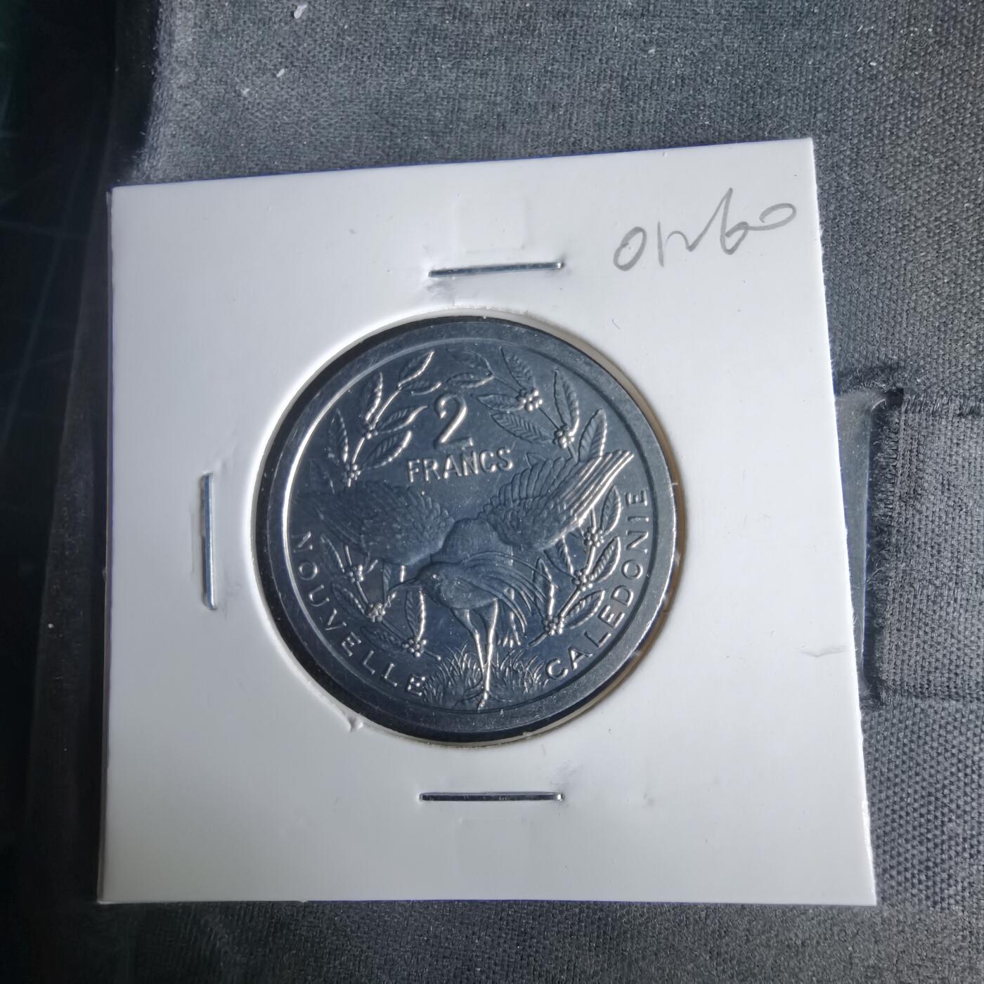 沼泽如烟--第1001场 法属新喀里多尼亚1983年2法郎