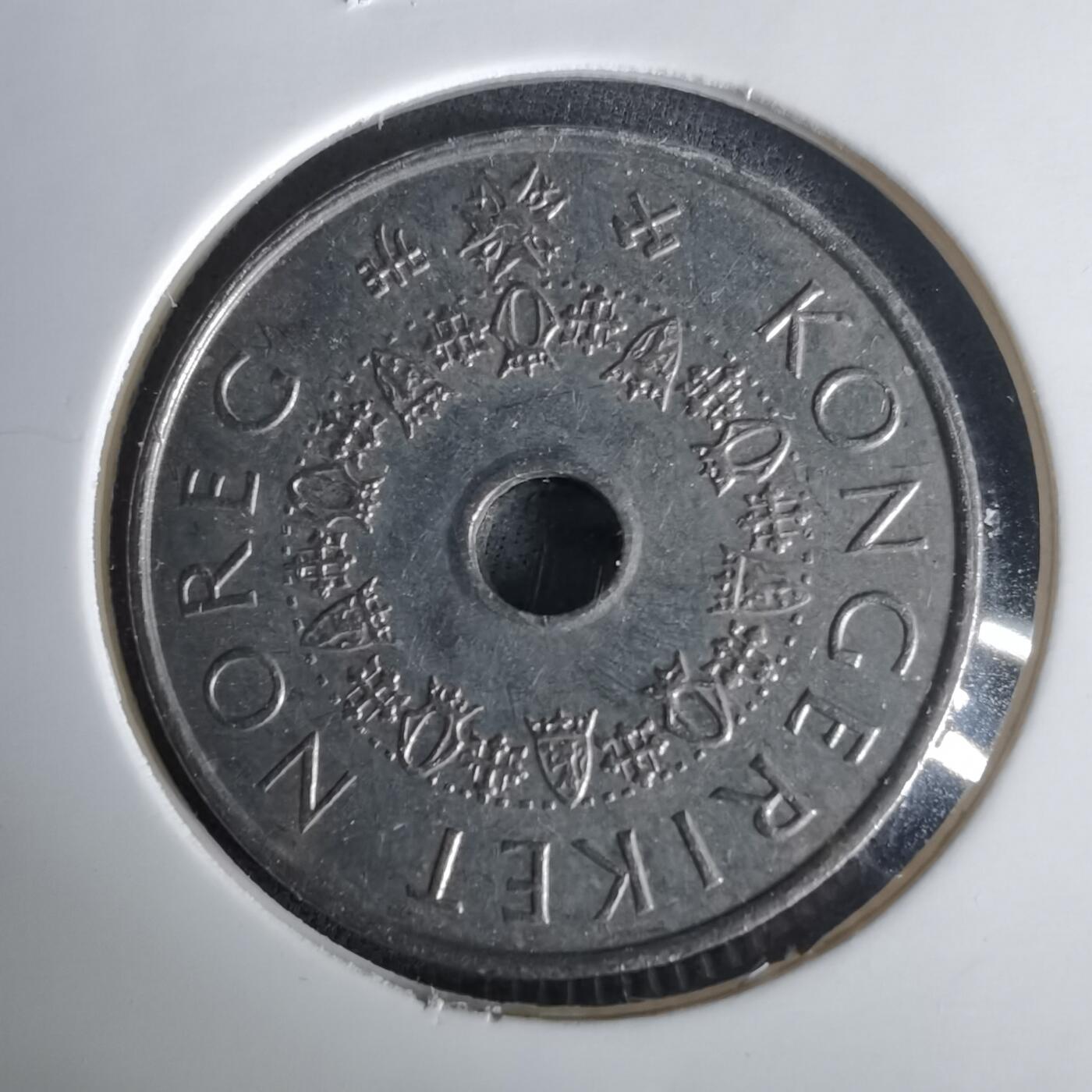 沼泽如烟--第1001场 挪威1999年5克朗