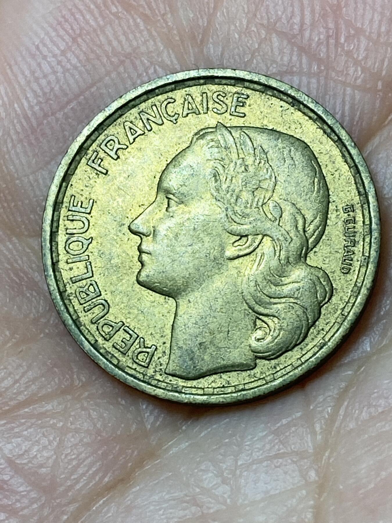 2026年第三十场(总第一百九十九场）英国一线回流散币特拍第二场(免佣金) 法兰西第四共和国1955年10法郎