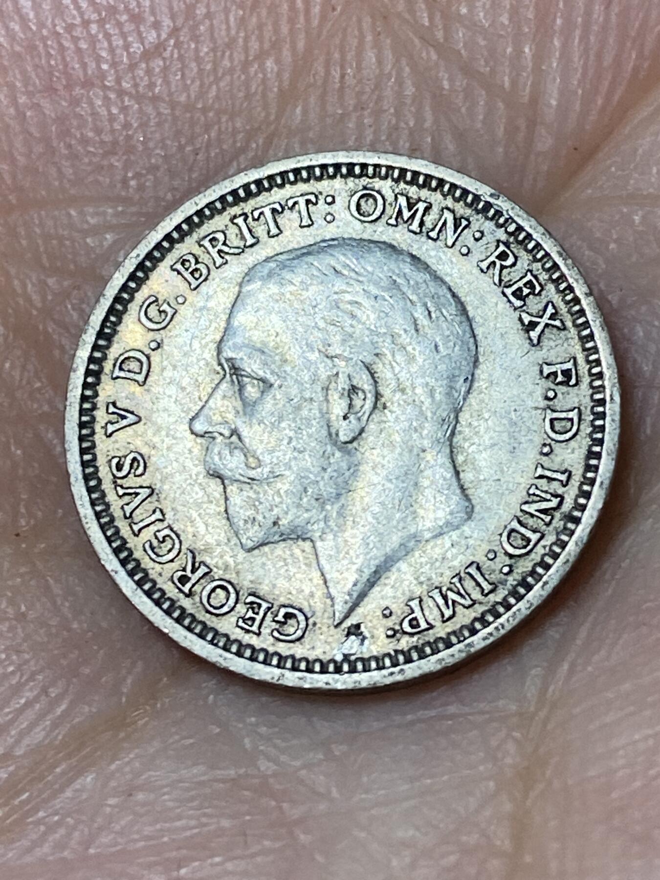 2026年第三十场(总第一百九十九场）英国一线回流散币特拍第二场(免佣金) 英国🇬🇧1935年3便士银币(乔治五世第四版，500银)