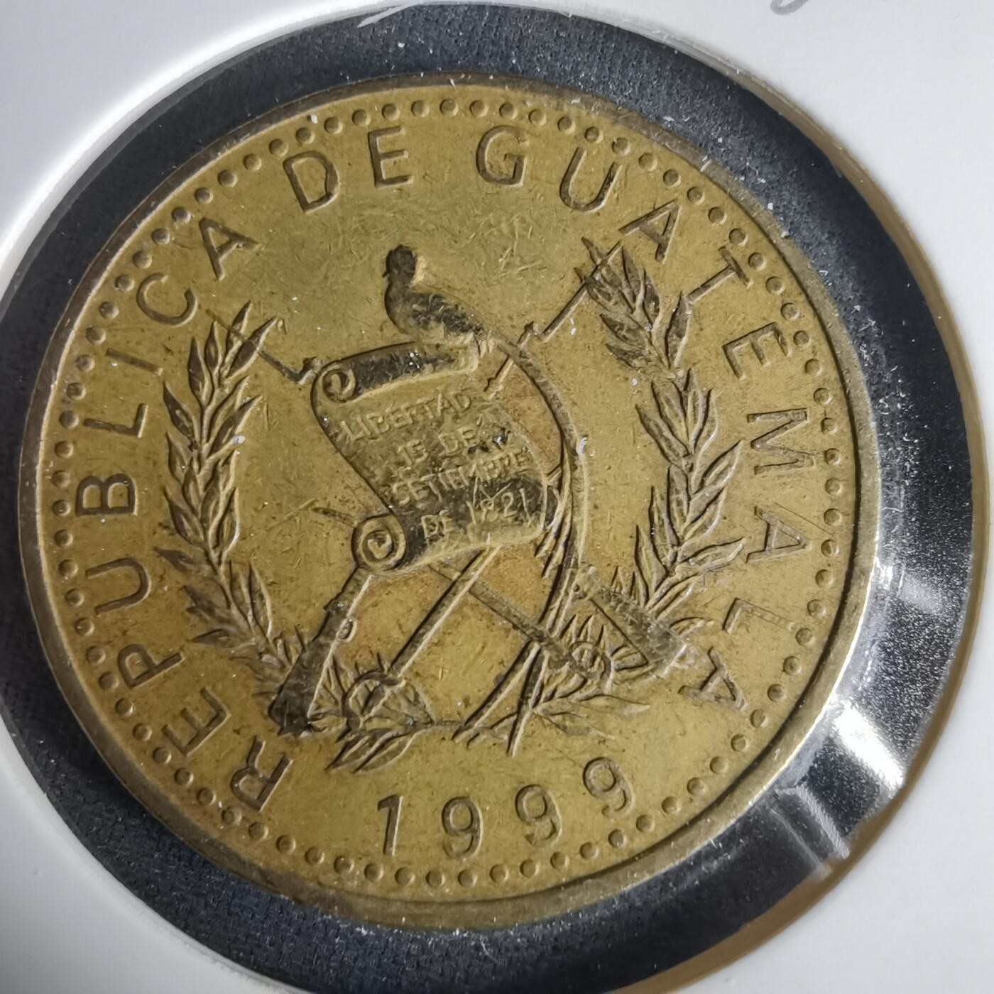 沼泽如烟--第1001场 危地马拉1999年一元