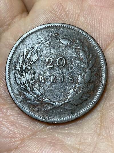 2026年第三十场(总第一百九十九场）英国一线回流散币特拍第二场(免佣金) - 葡萄牙王国1892年20瑞斯(卡洛斯一世时期)