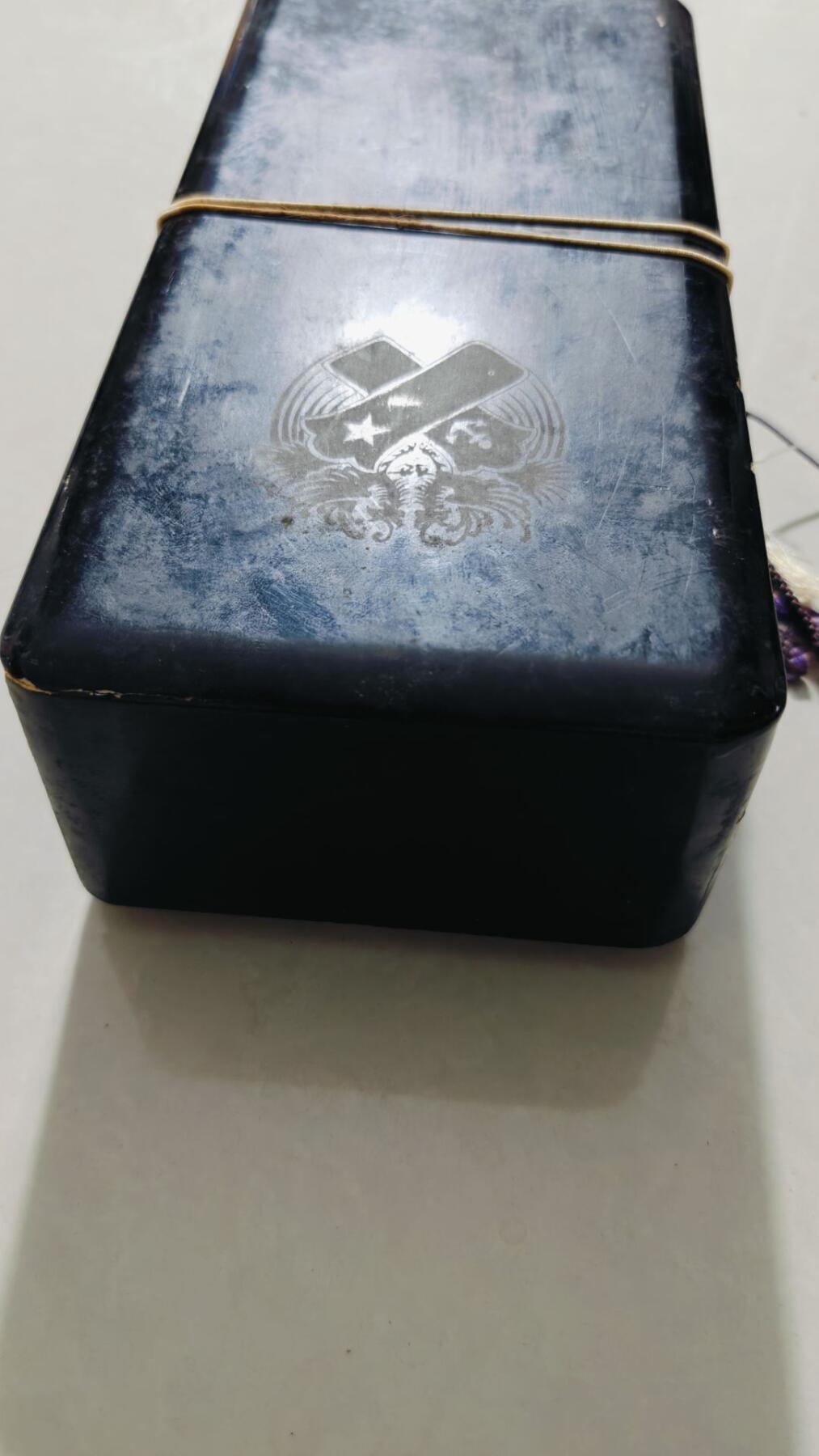 东亚勋章徽章主题拍卖8（120件） 日本遗物漆木盒