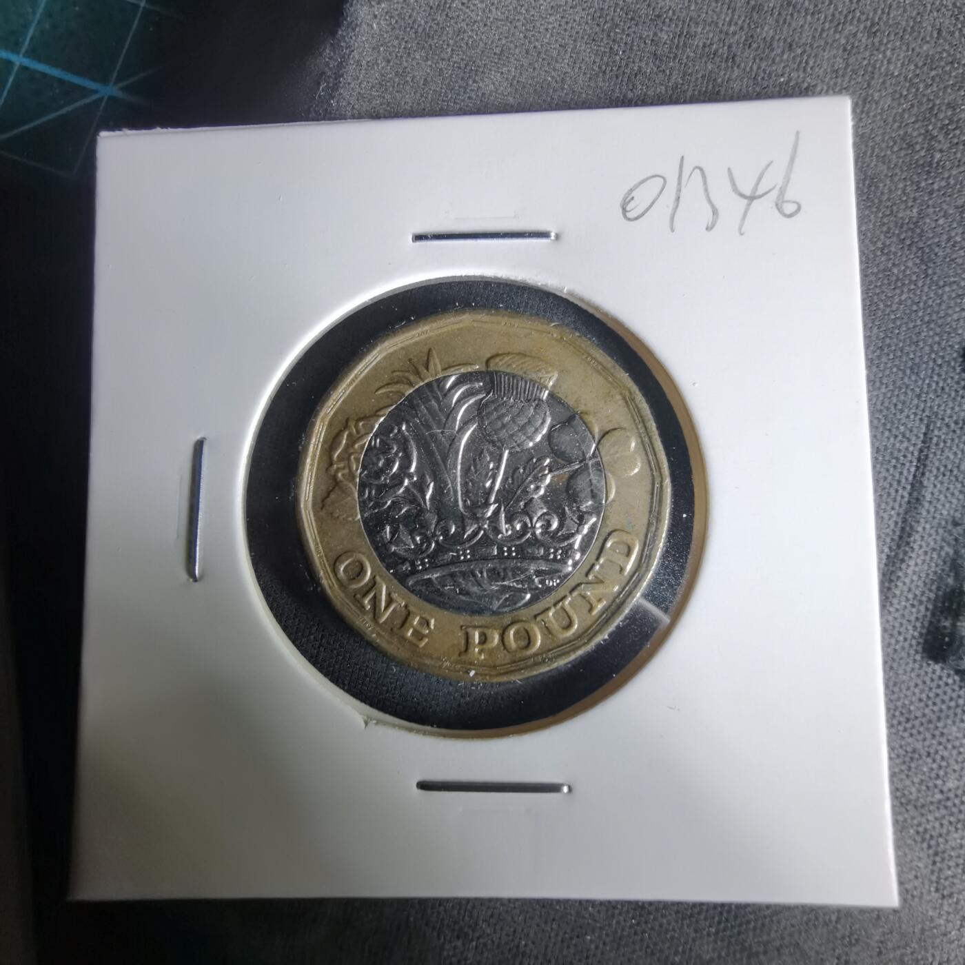 沼泽如烟--第1001场 英国2017年一磅