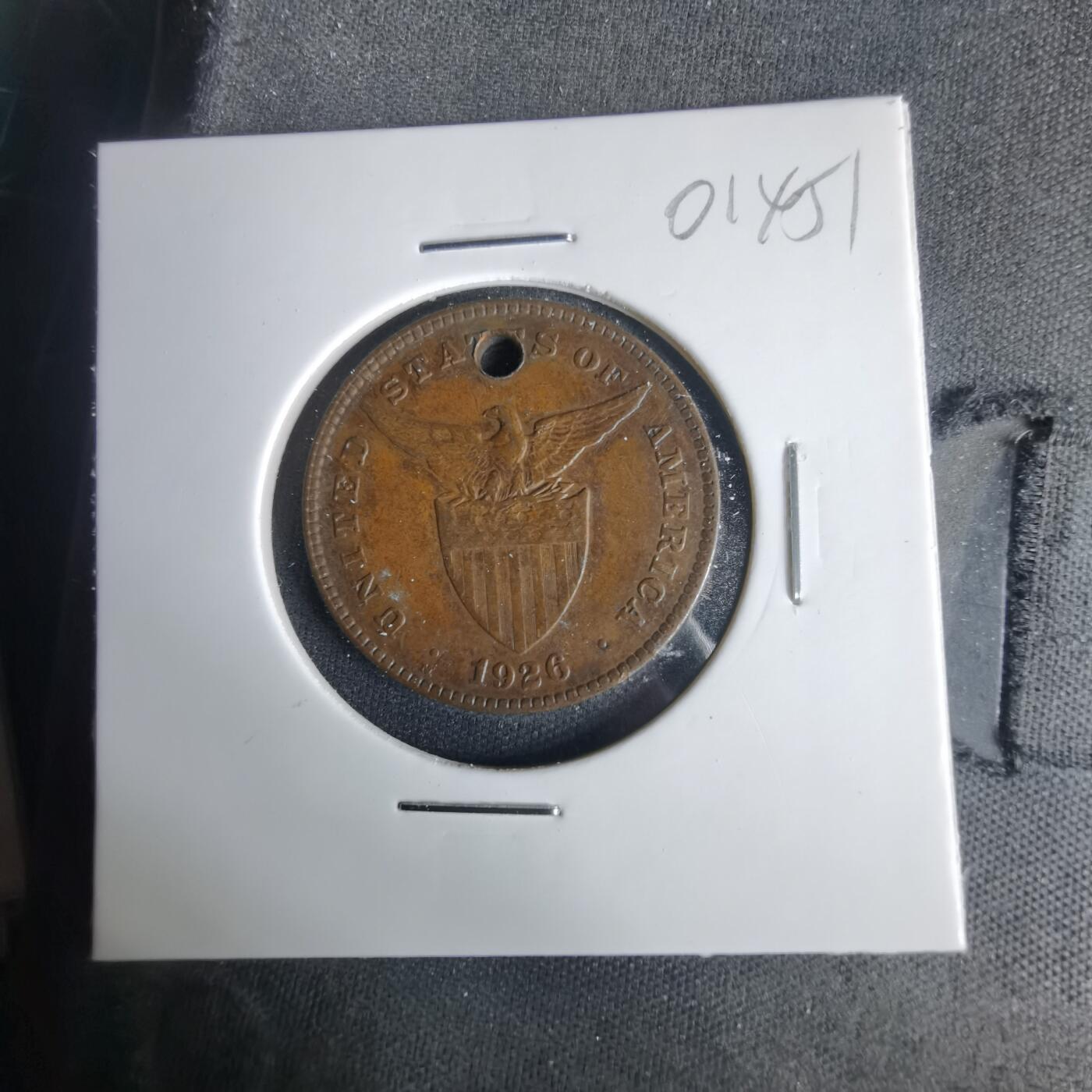 沼泽如烟--第1001场 菲律宾1926年一分