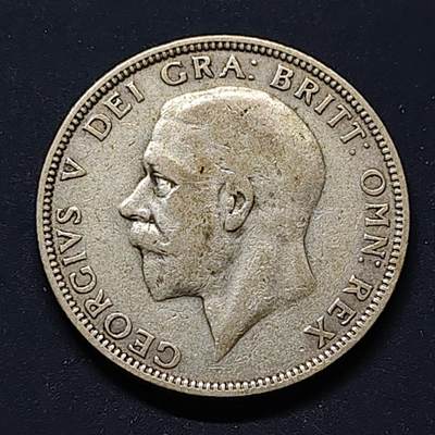 【全场包邮】纯粹捡漏拍504场 - 英国1936年乔治五世1佛罗林银币【28.5毫米11.3克50%】