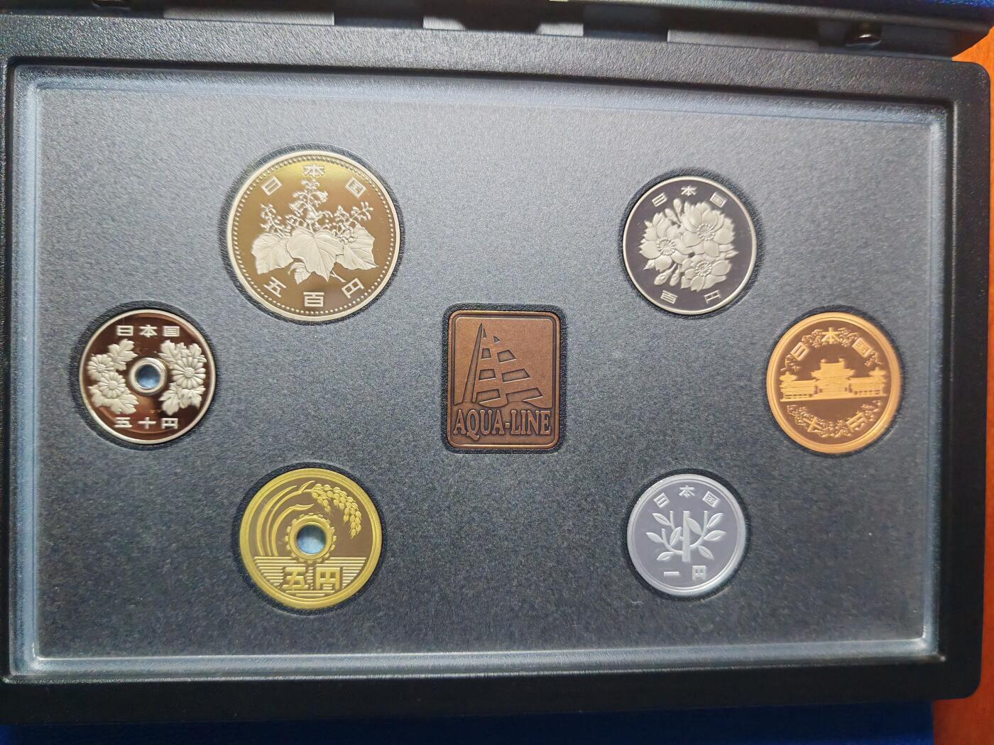 长老汇马年精选第二场拍卖  1997日本东京湾6枚套精制币，盒证全，克书100美金