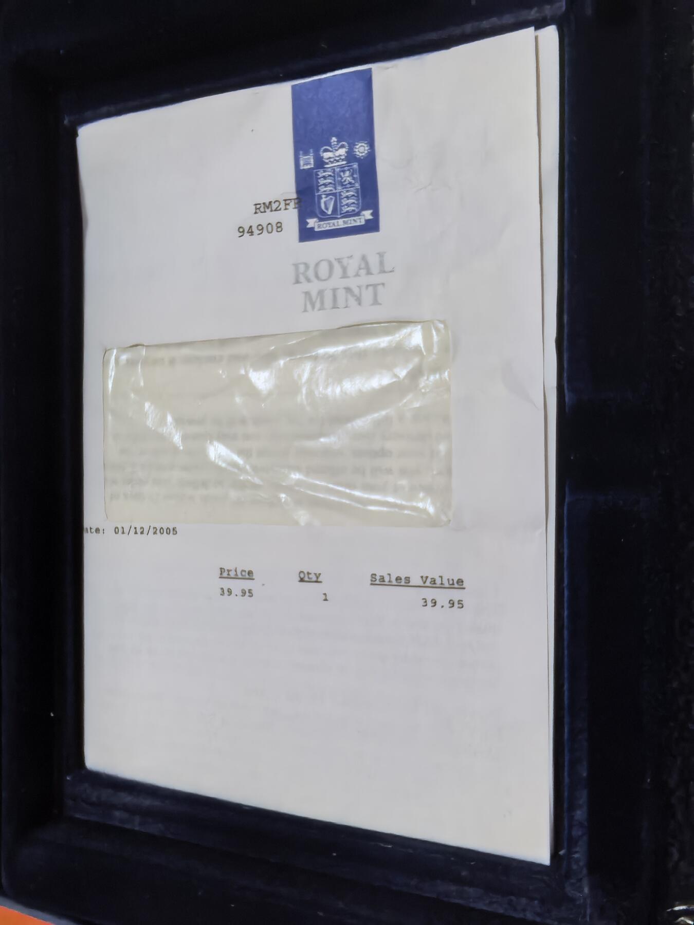 长老汇马年精选第二场拍卖 2006英国13枚精制套币，盒证全