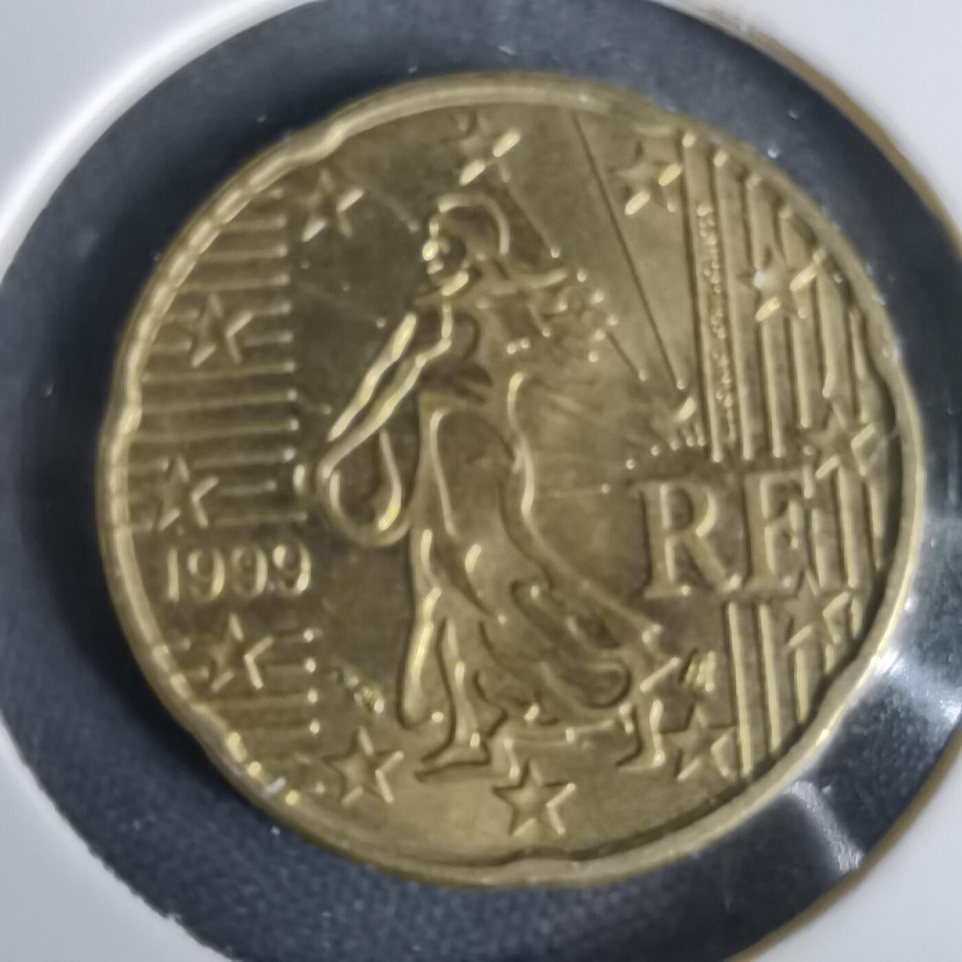 沼泽如烟--第1001场 1999年20欧分