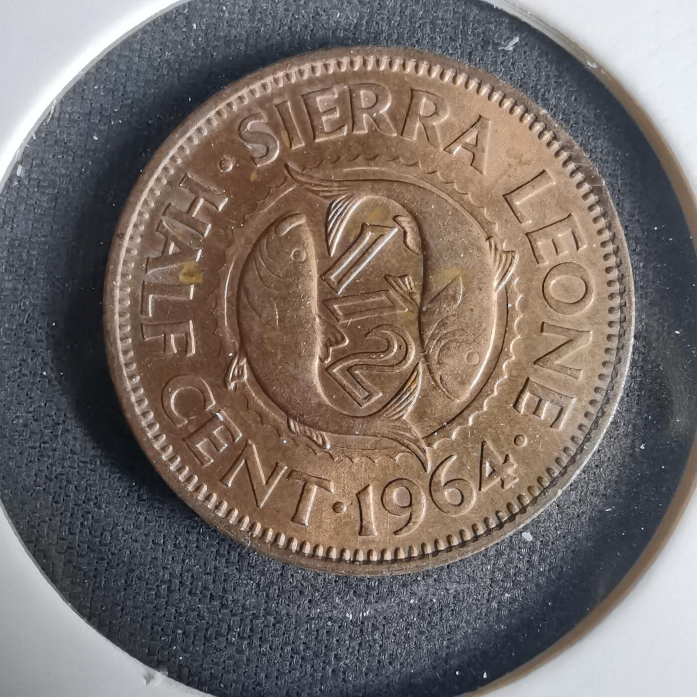 沼泽如烟--第1001场 塞拉利昂1964年半分