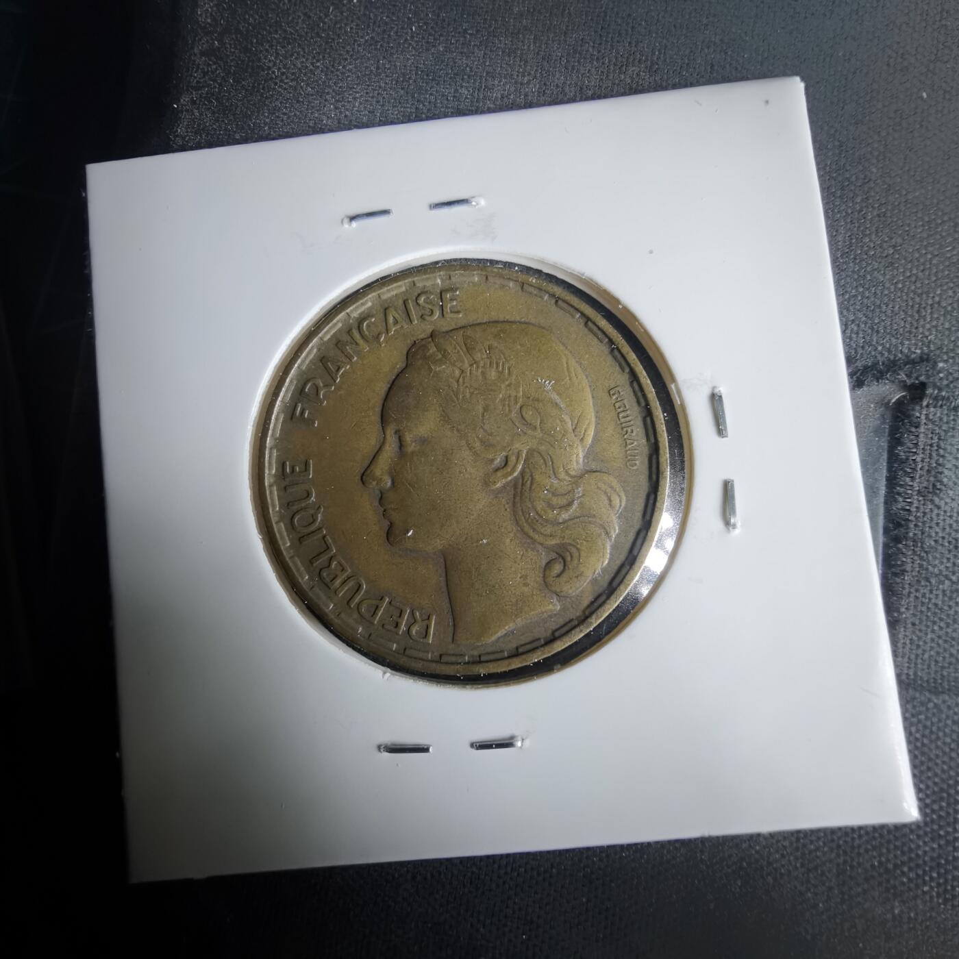 沼泽如烟--第1001场 法国1952年50法郎