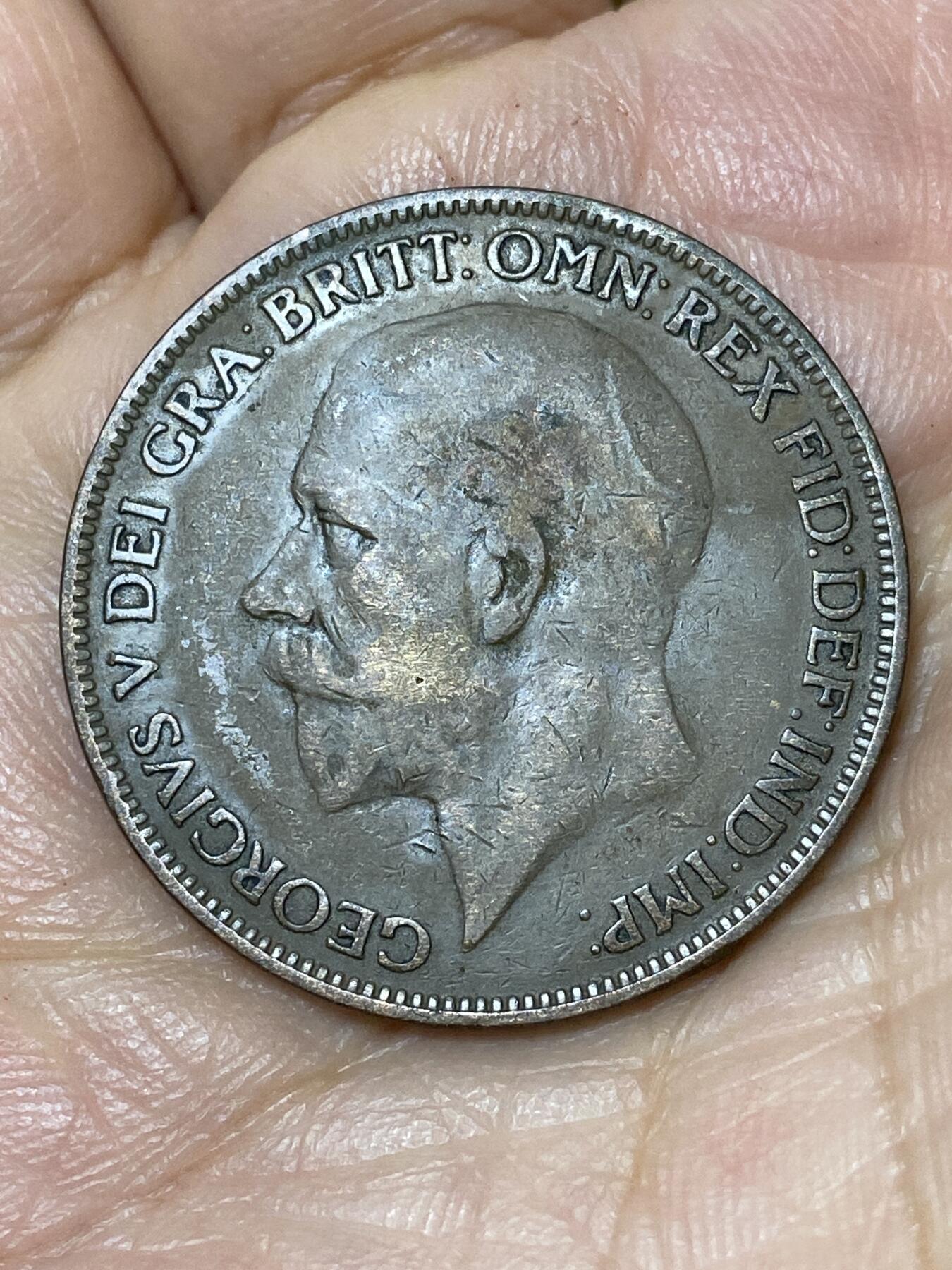 2026年第三十场(总第一百九十九场）英国一线回流散币特拍第二场(免佣金) 英国🇬🇧1927年1便士(乔治五世第二版，关门年仅发行2年)