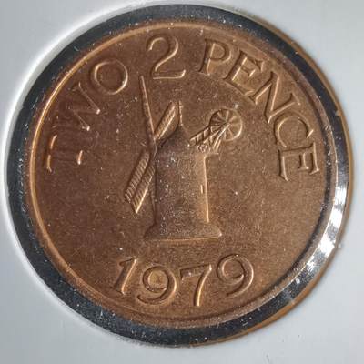 沼泽如烟--第1001场 - 根西1979年2便士