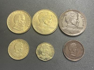 回流0218 新春快乐，马年大吉！ - 智利6枚